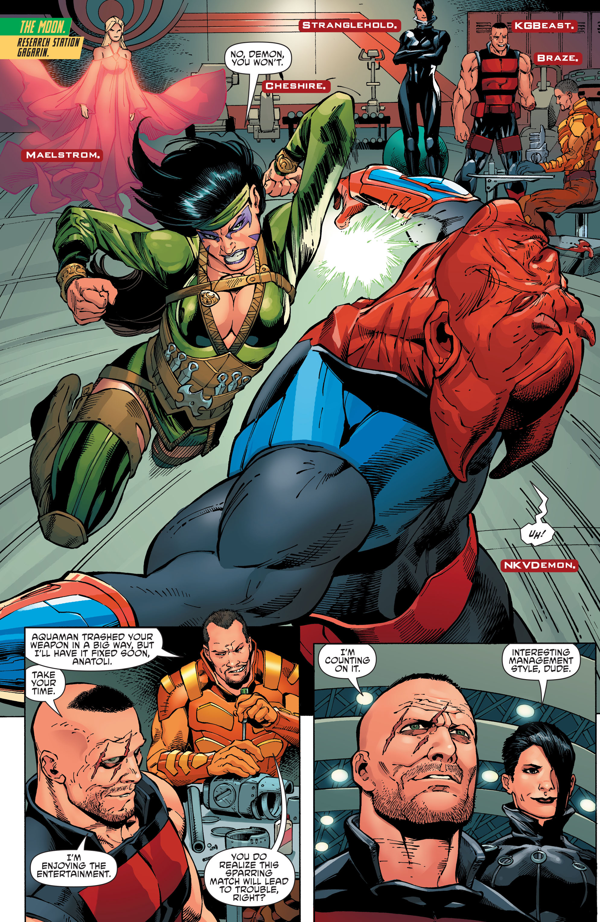 Read online Aquaman and the Others comic -  Issue #8 - 6