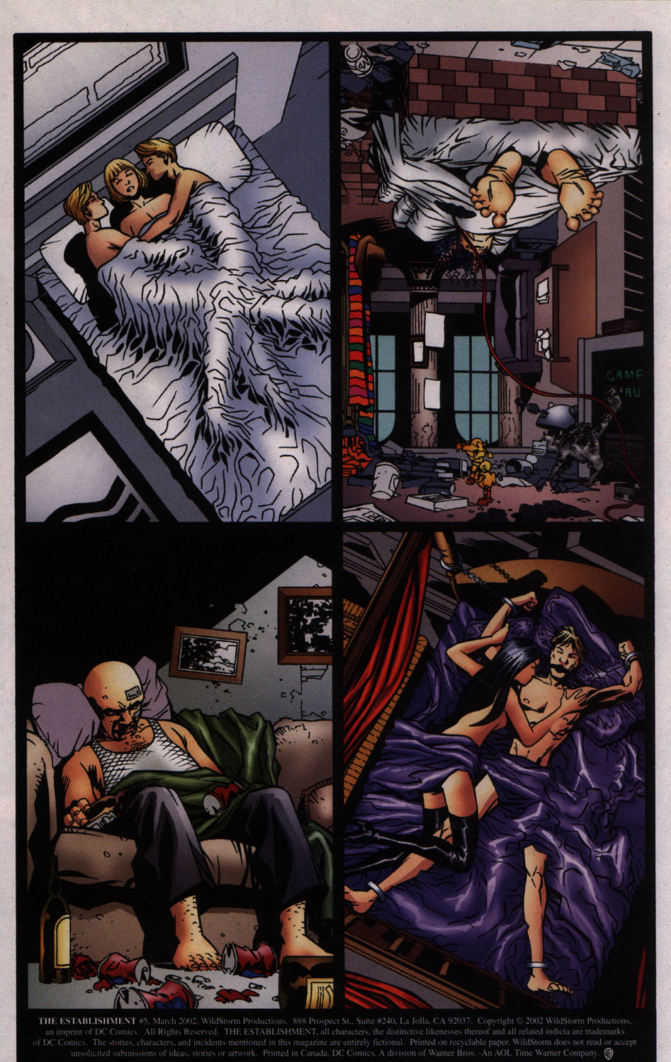 Read online The Establishment comic -  Issue #5 - 2