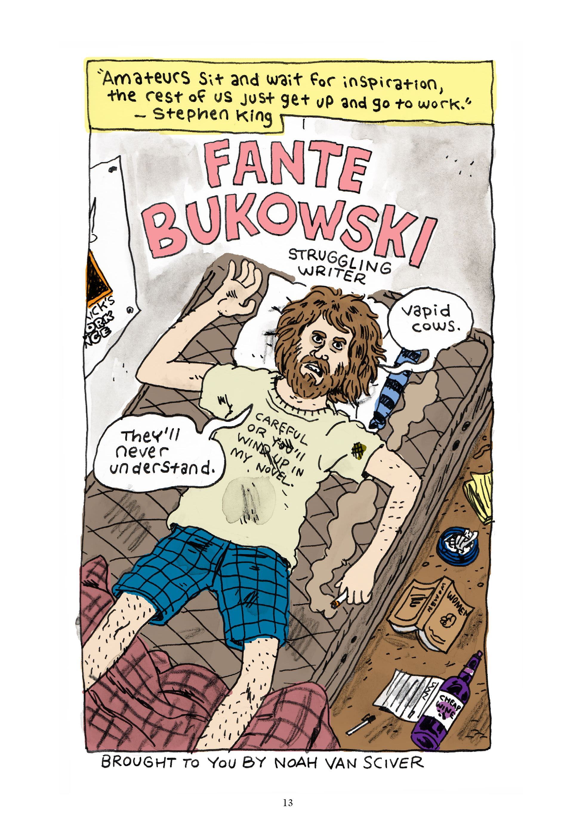 Read online The Complete Works of Fante Bukowski comic -  Issue # TPB (Part 1) - 12