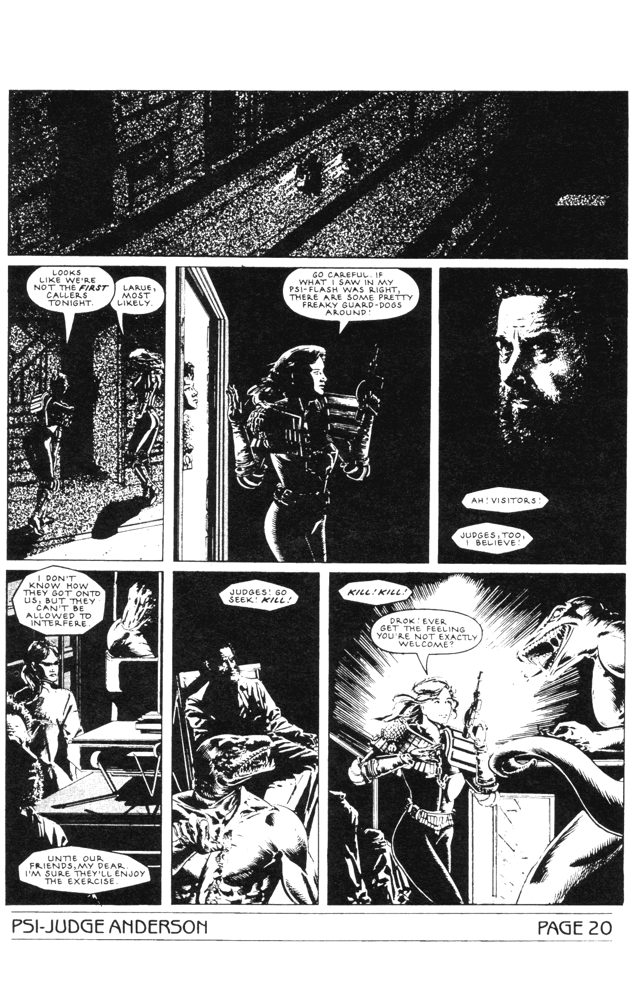 Read online Psi-Judge Anderson comic -  Issue #9 - 22