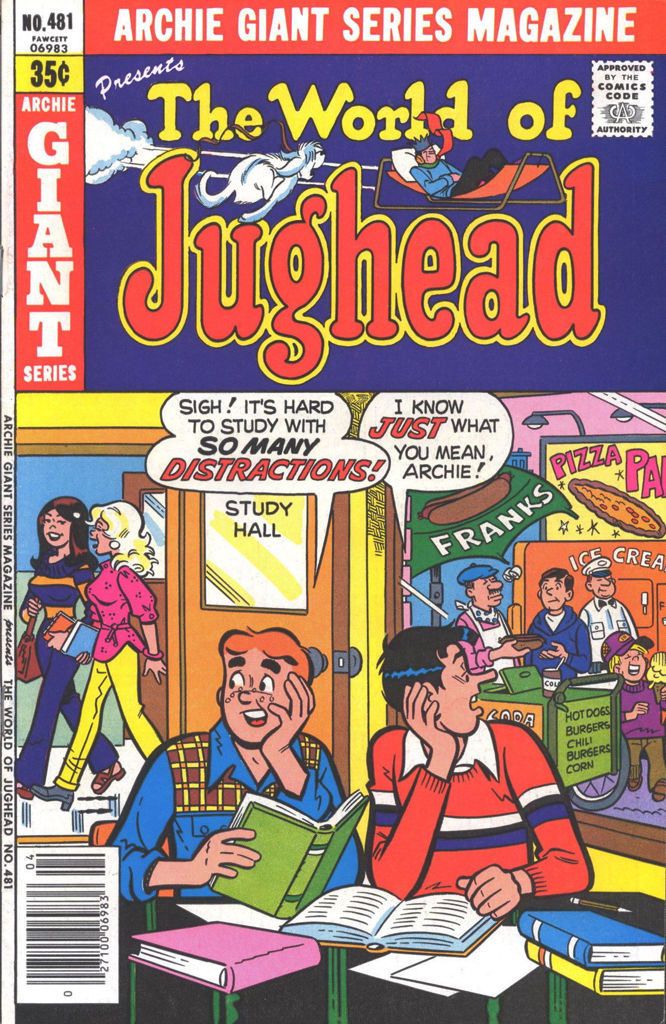 Read online Archie Giant Series Magazine comic -  Issue #481 - 1
