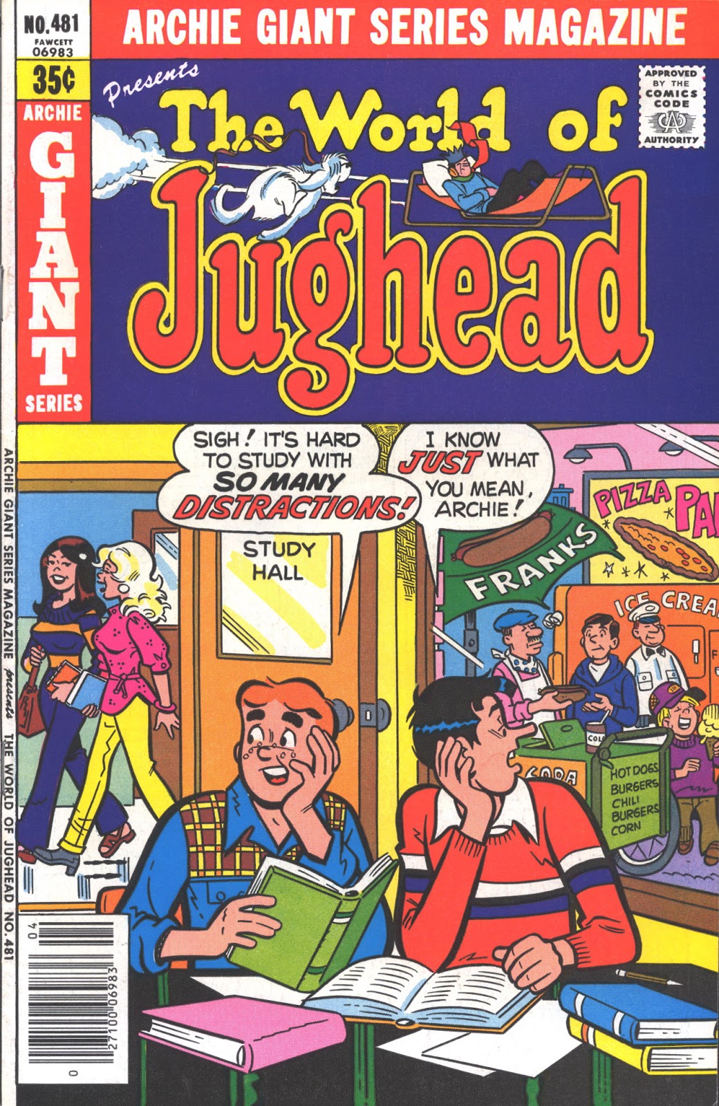 Archie Giant Series Magazine 481 Page 1