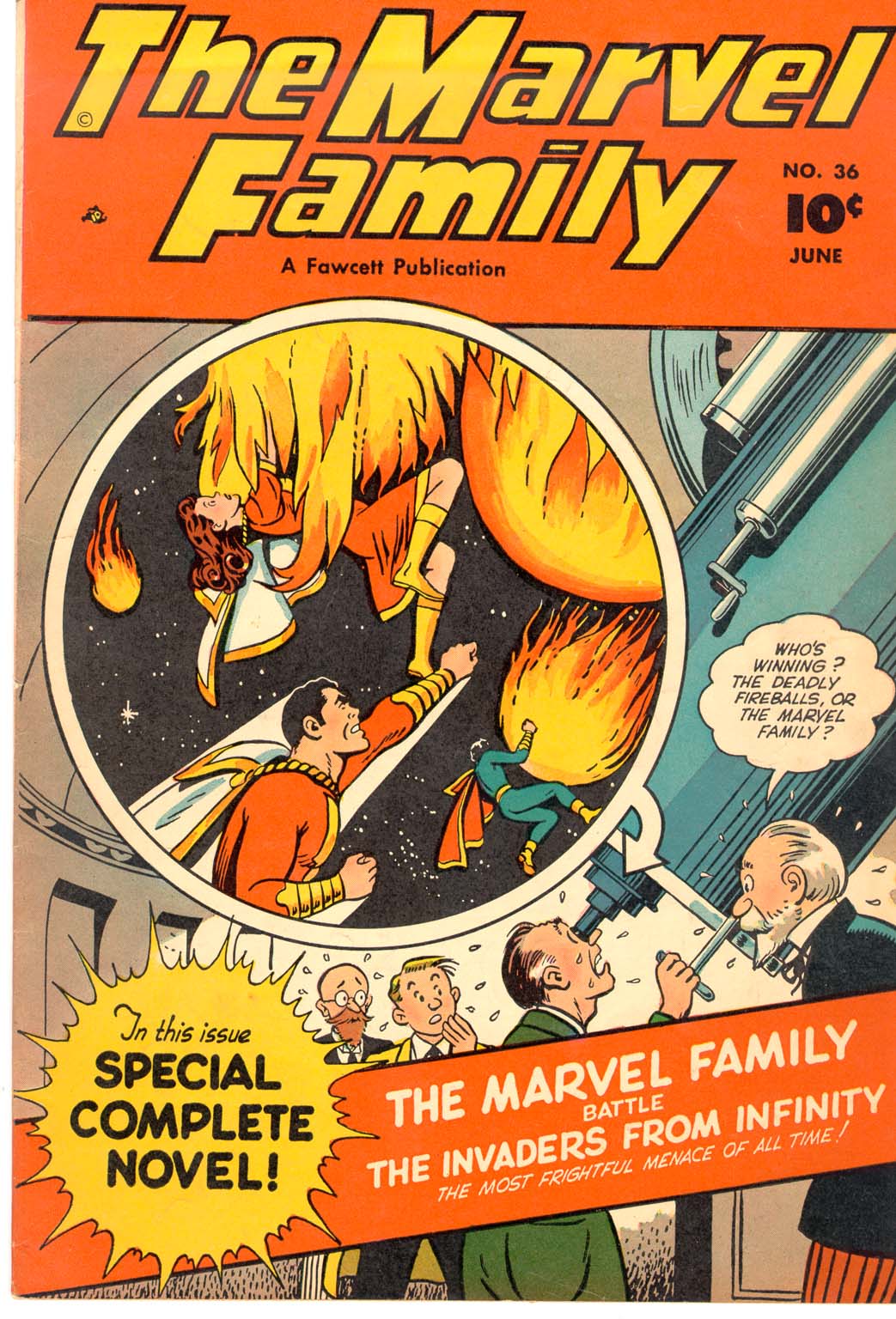 Read online The Marvel Family comic -  Issue #36 - 33