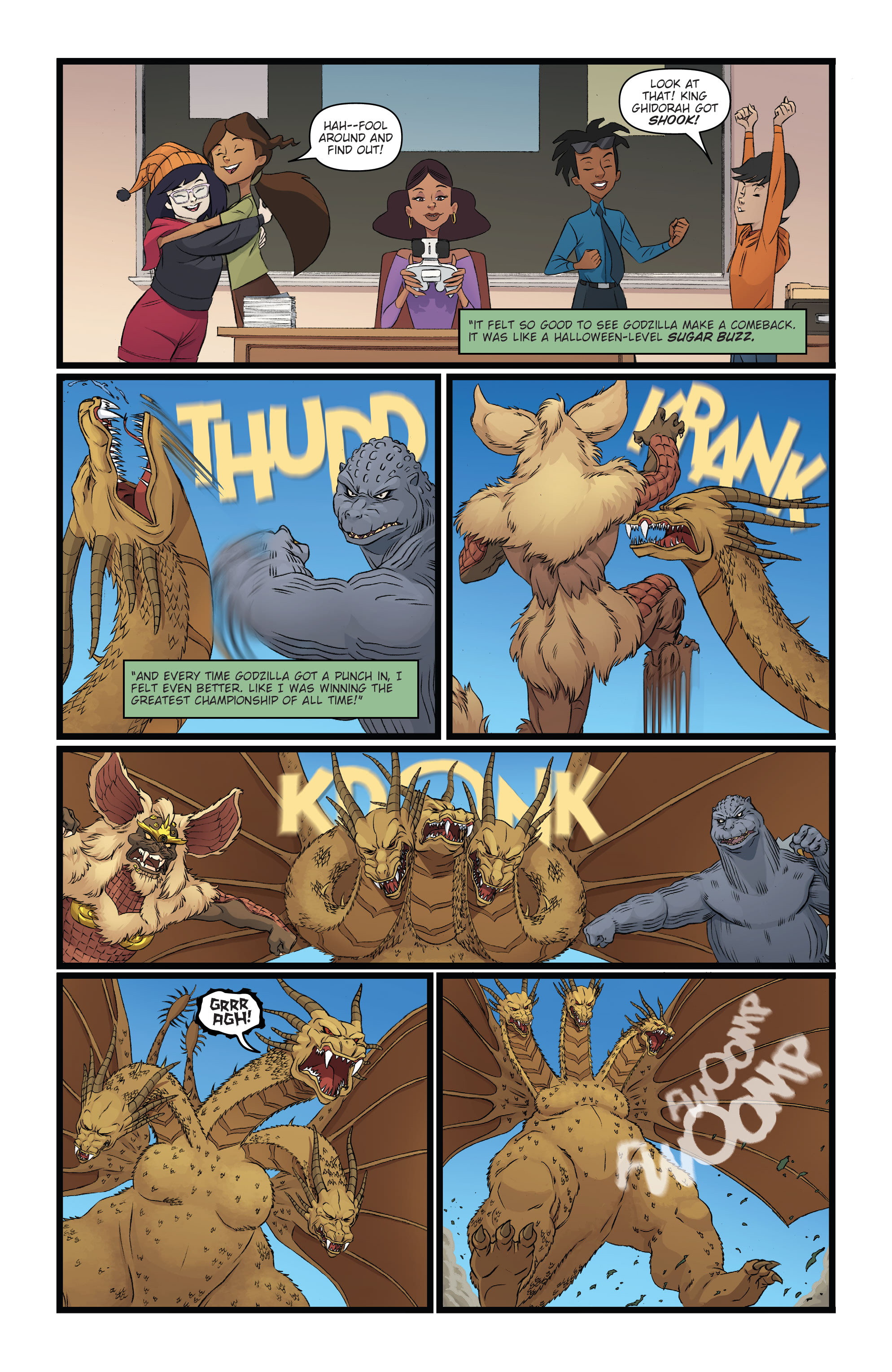 Read online Godzilla: Monsters & Protectors - All Hail the King! comic -  Issue #5 - 13