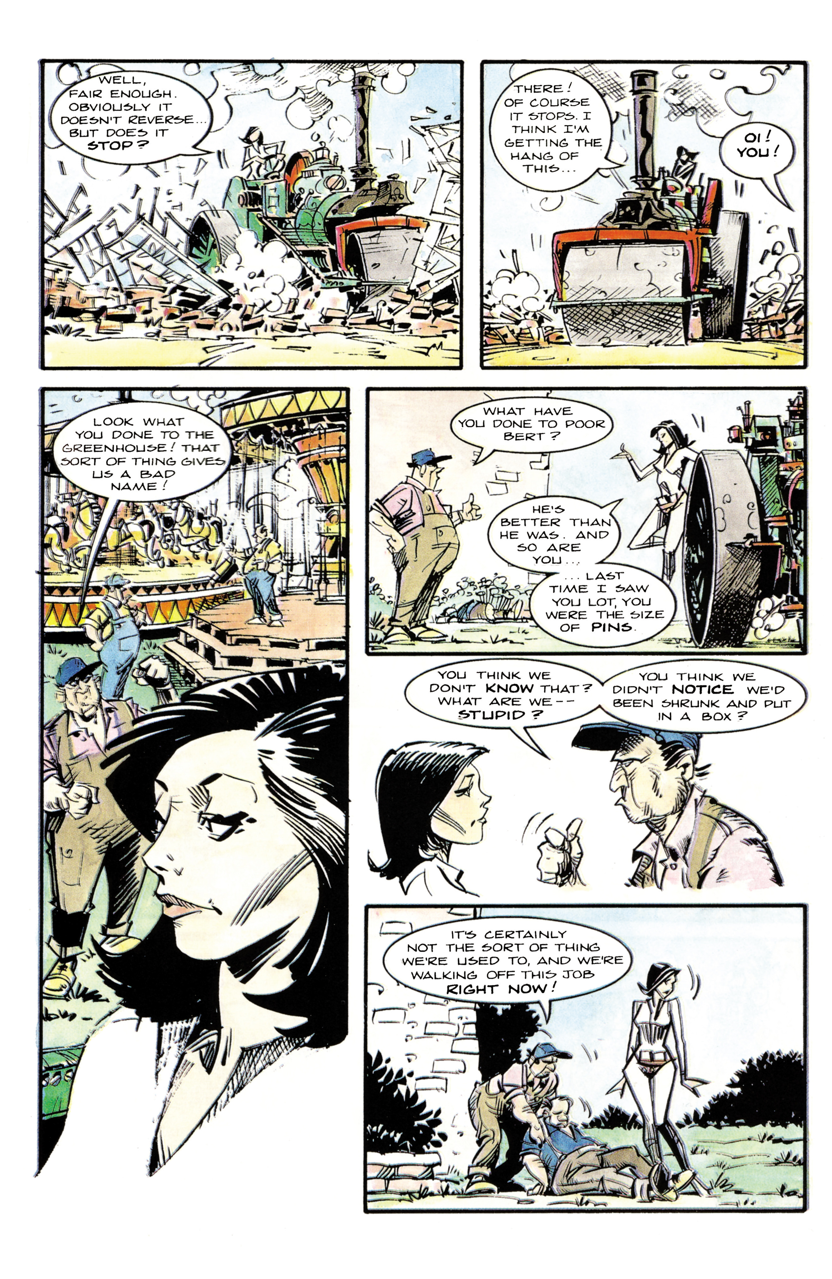 Read online Steed & Mrs. Peel: Golden Game comic -  Issue # Full - 134