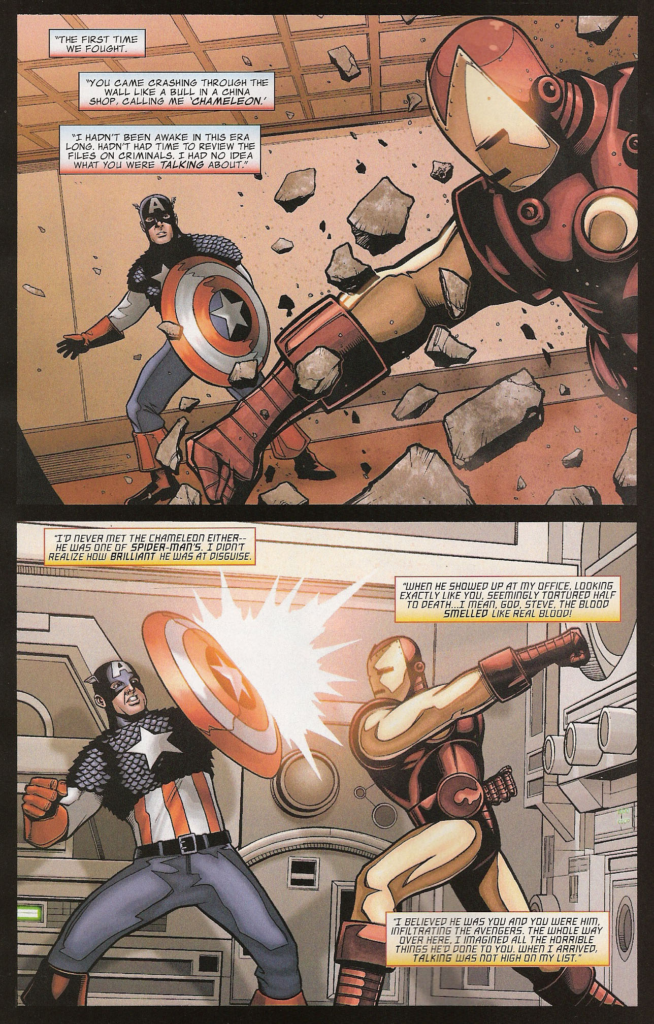 Read online Iron Man/Captain America: Casualties of War comic -  Issue # Full - 13