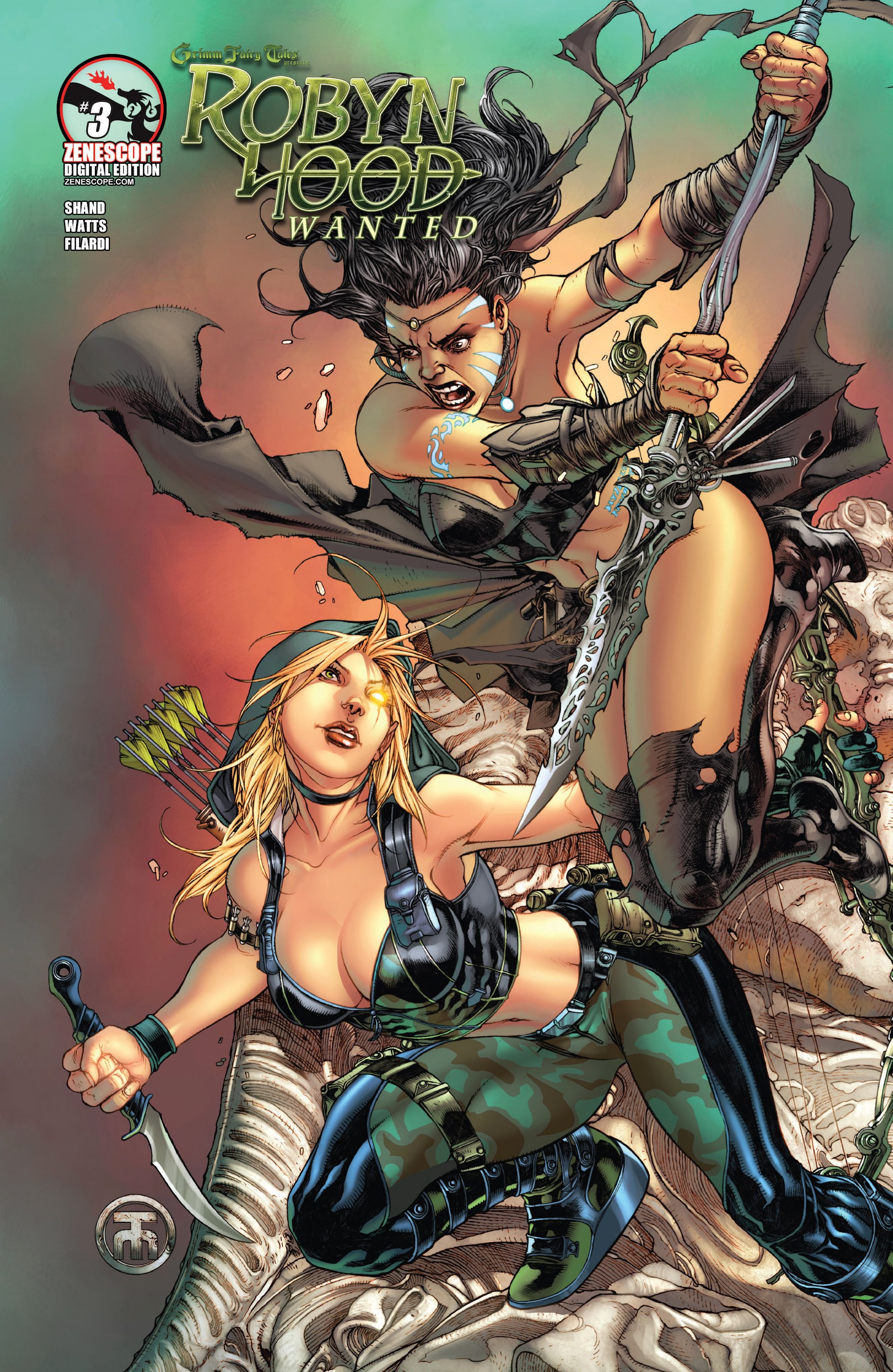 Read online Grimm Fairy Tales presents Robyn Hood: Wanted comic -  Issue #3 - 1