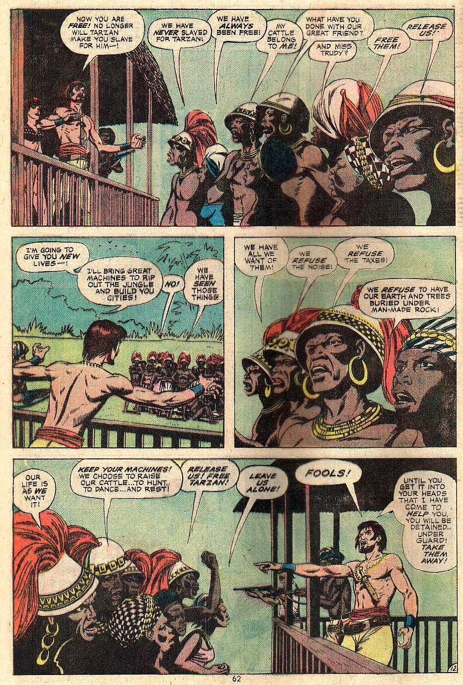 Read online Tarzan (1972) comic -  Issue #234 - 53