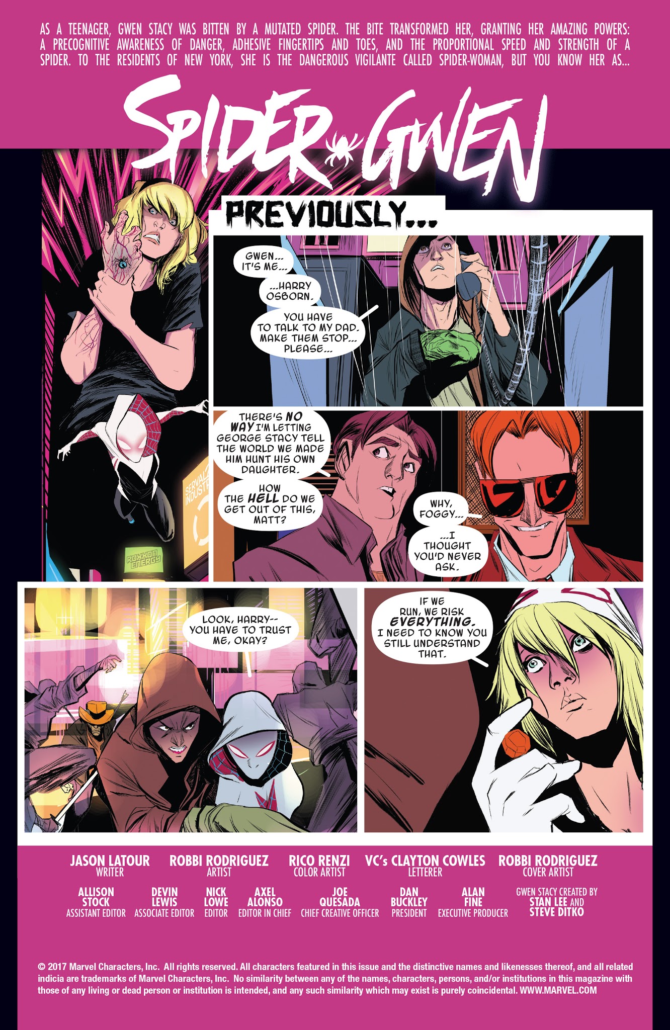 Read online Spider-Gwen [II] comic -  Issue #21 - 2