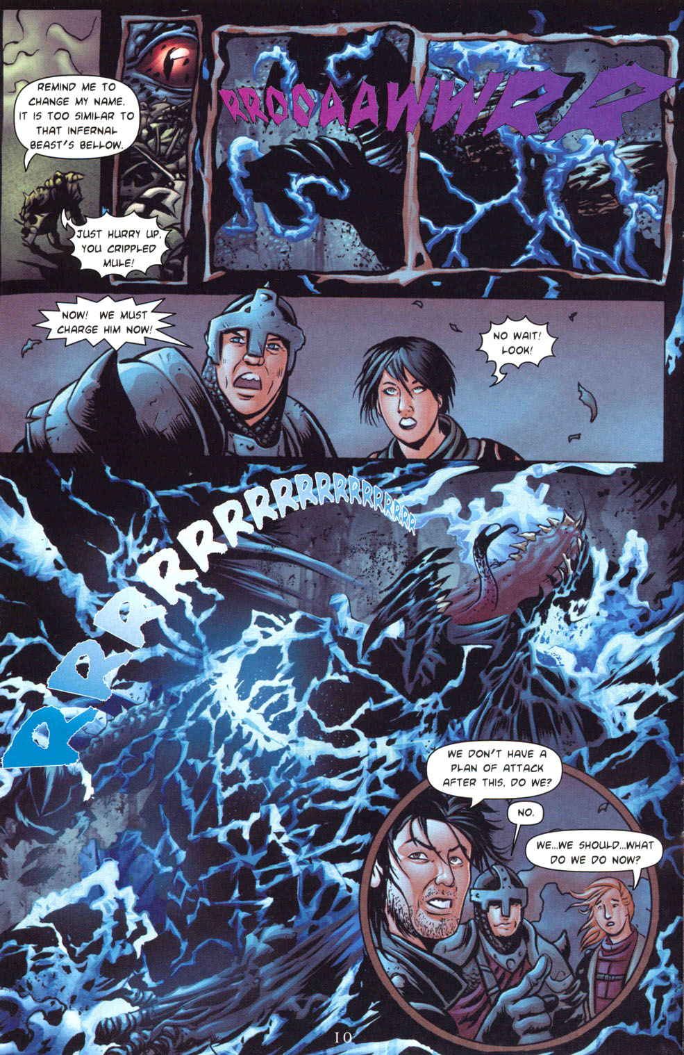 Read online Dungeons And Dragons: In The Shadow Of Dragons comic -  Issue #7 - 11