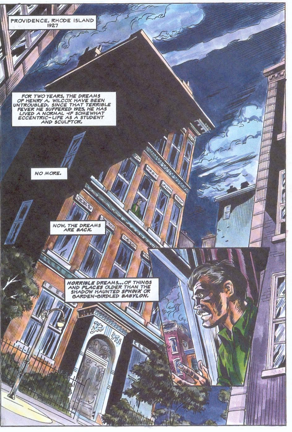 Read online H. P. Lovecraft's Cthulhu comic -  Issue #2 - 2