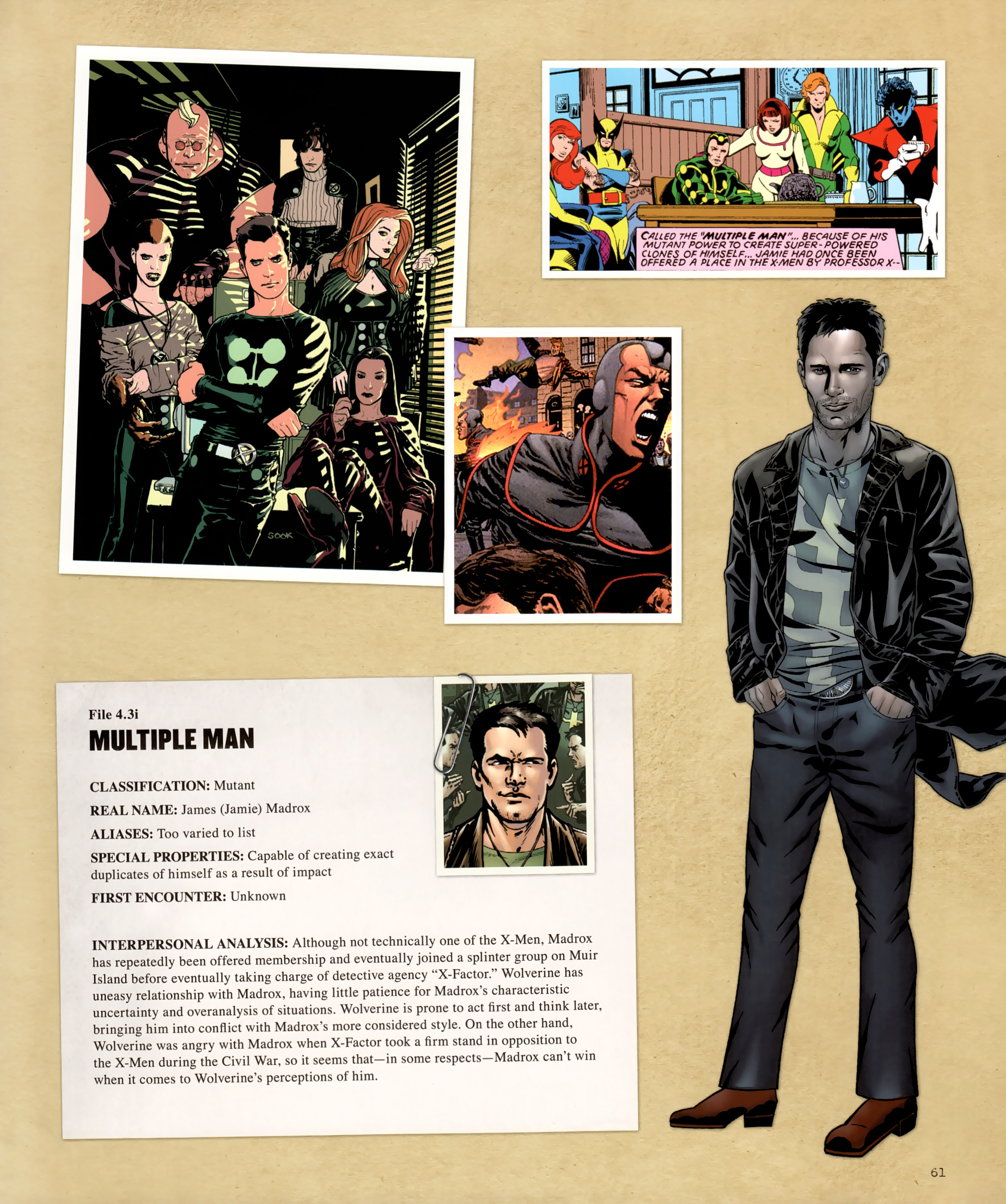 Read online The Wolverine Files comic -  Issue # TPB - 55