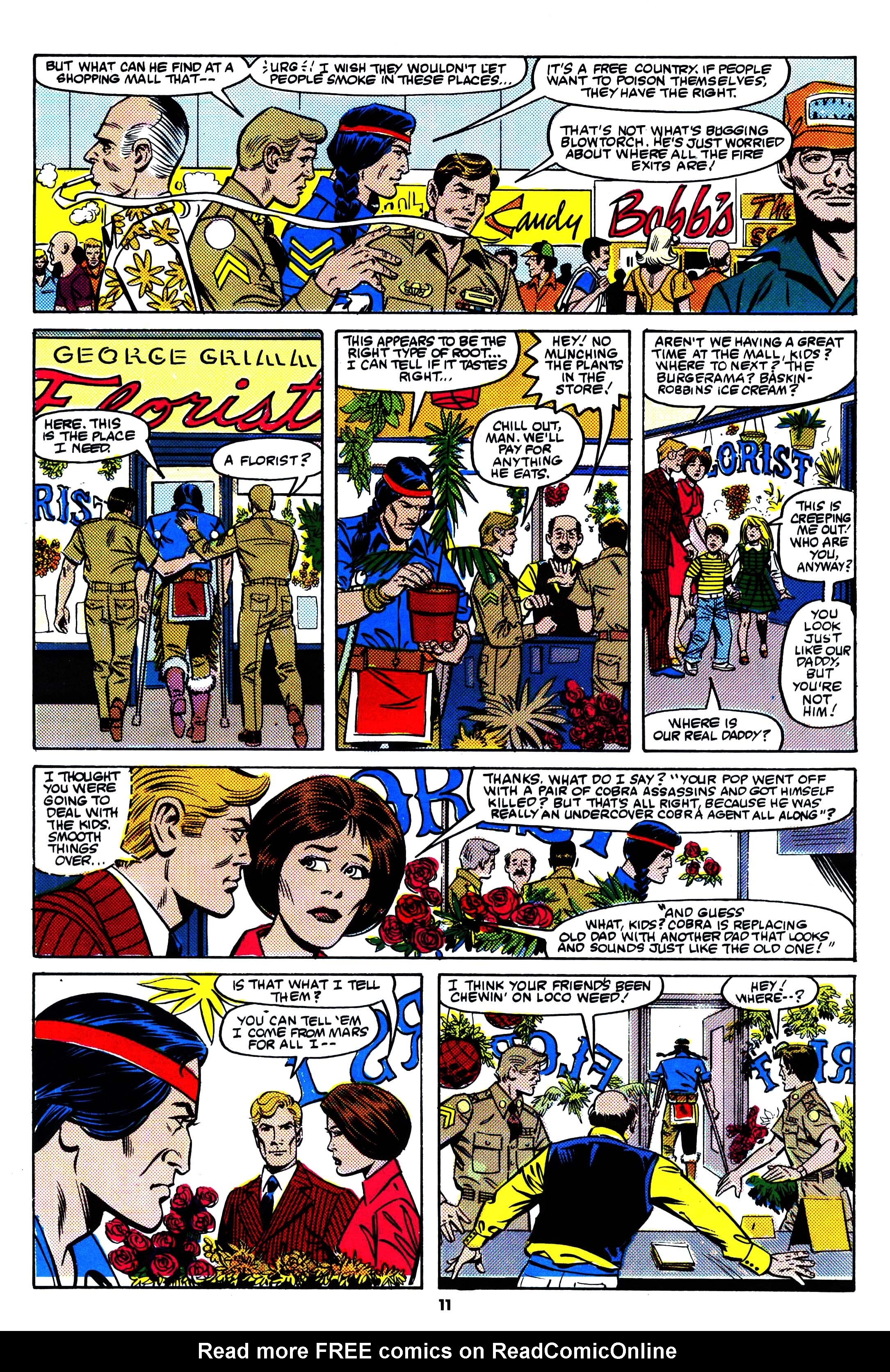 Read online Action Force comic -  Issue #25 - 11