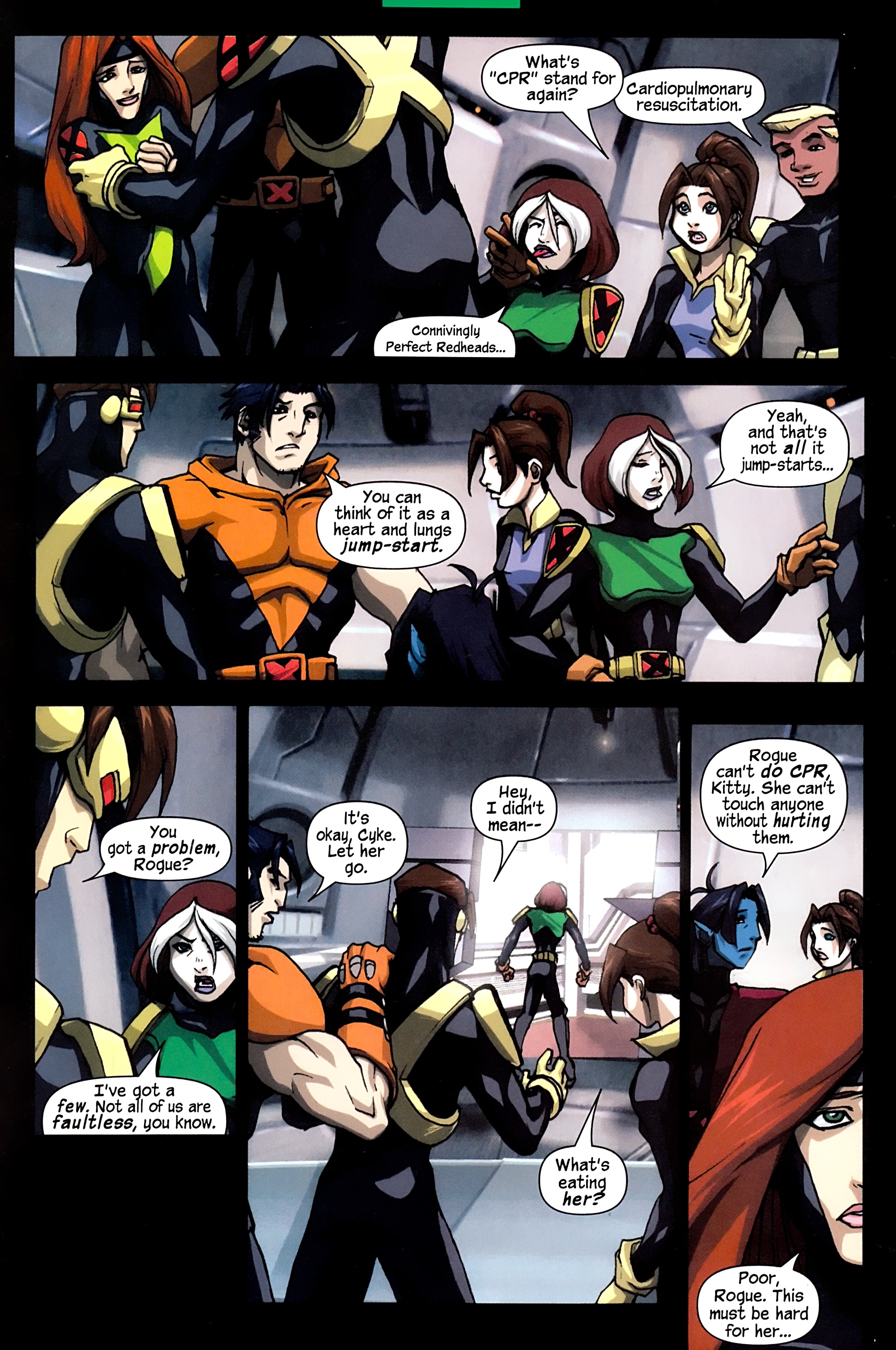 Read online X-Men: Evolution comic -  Issue #5 - 5