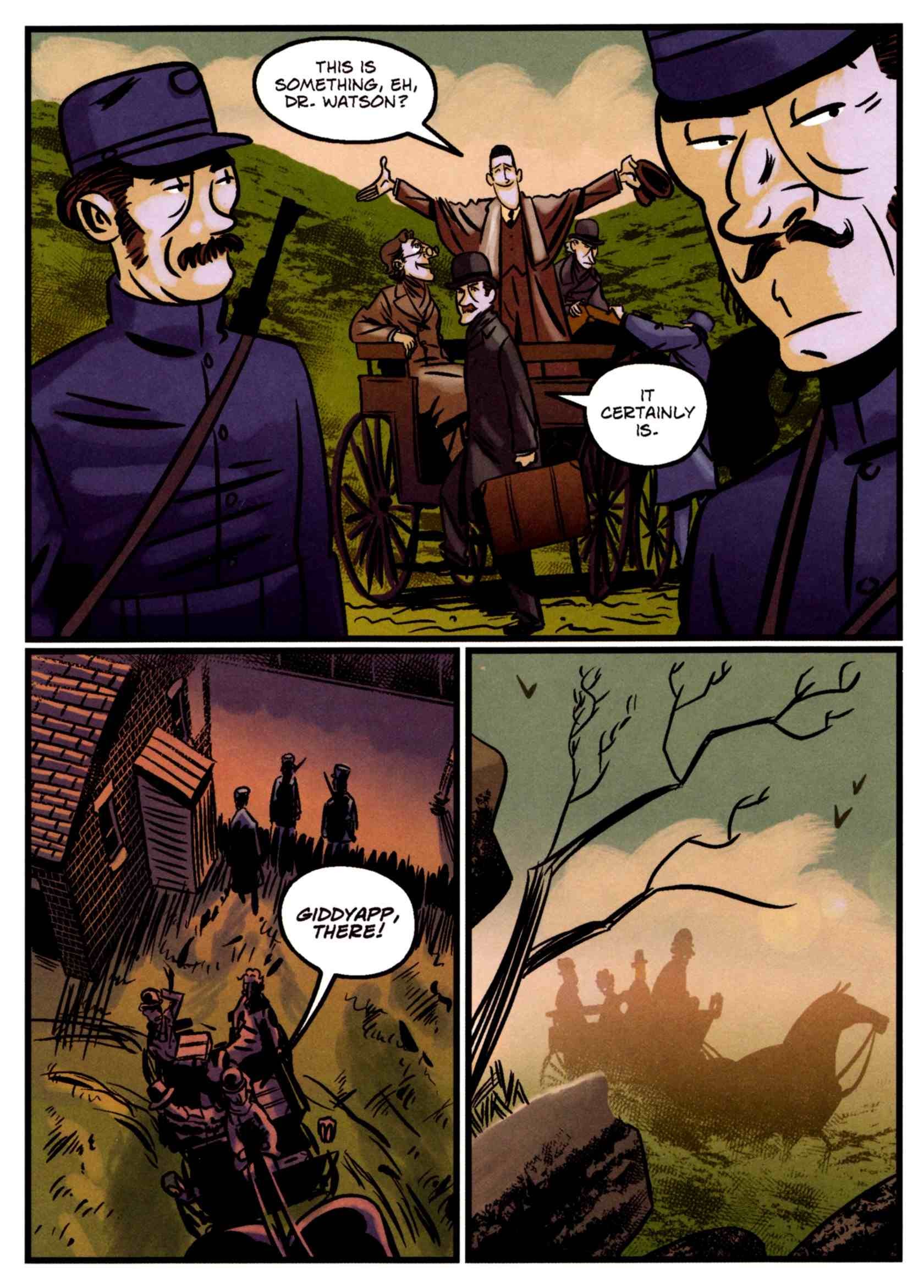 Read online The Hound of the Baskervilles (2009) comic -  Issue # TPB - 62