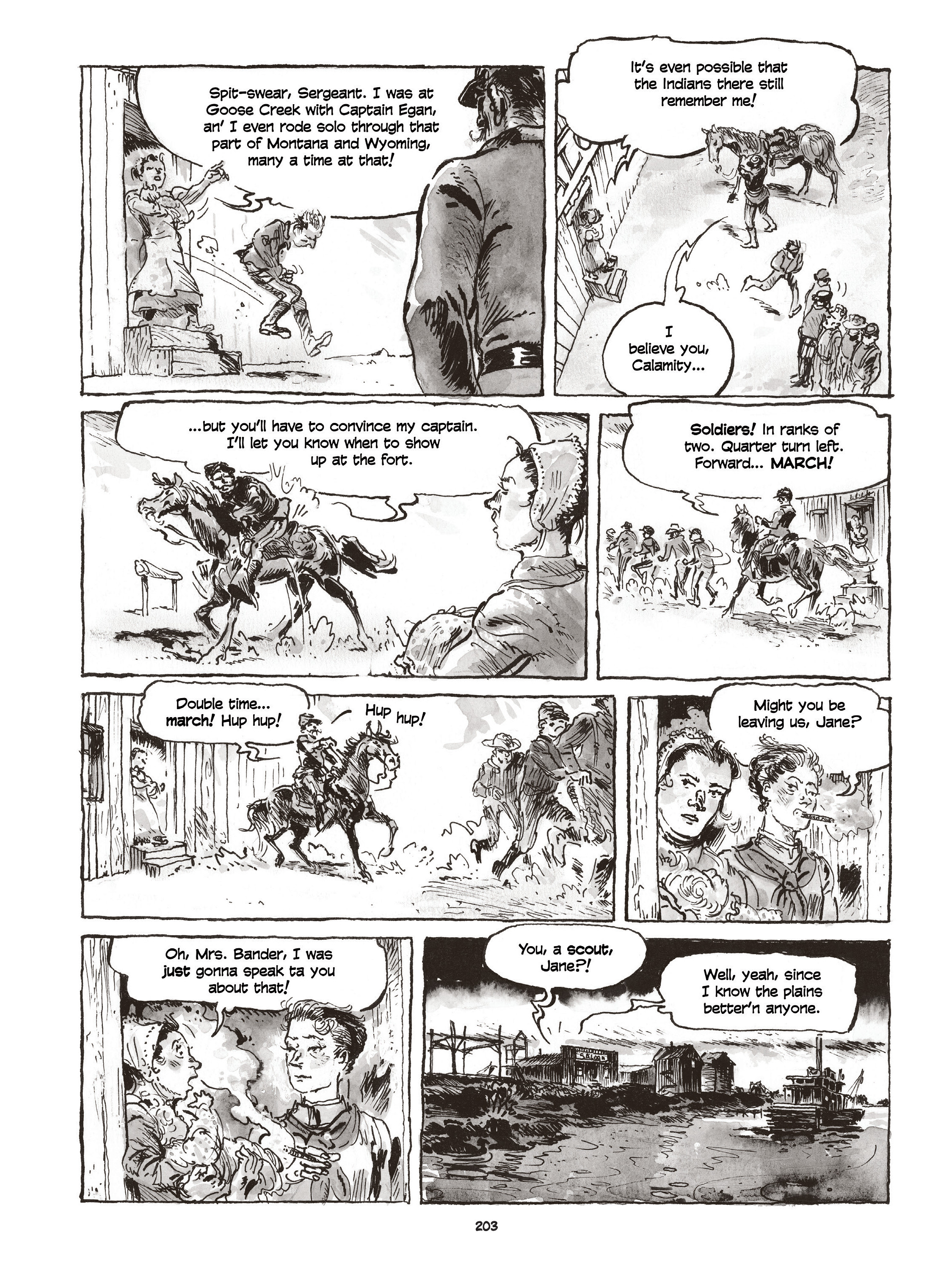 Read online Calamity Jane: The Calamitous Life of Martha Jane Cannary comic -  Issue # TPB (Part 3) - 4