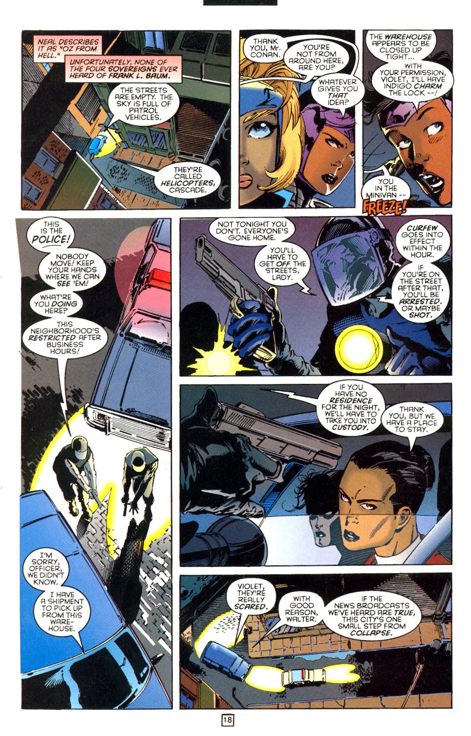 Read online Sovereign Seven comic -  Issue #10 - 18