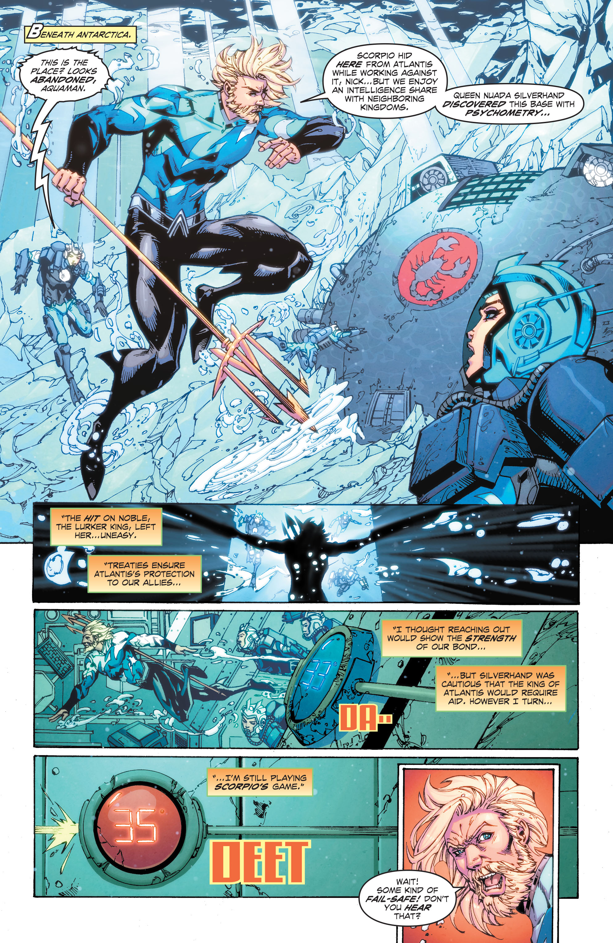 Read online Aquaman: Deep Dives comic -  Issue #6 - 2