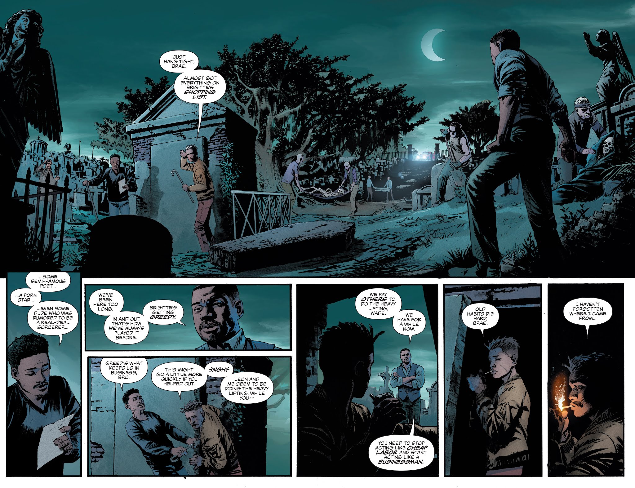 Read online Bone Parish comic -  Issue #1 - 10