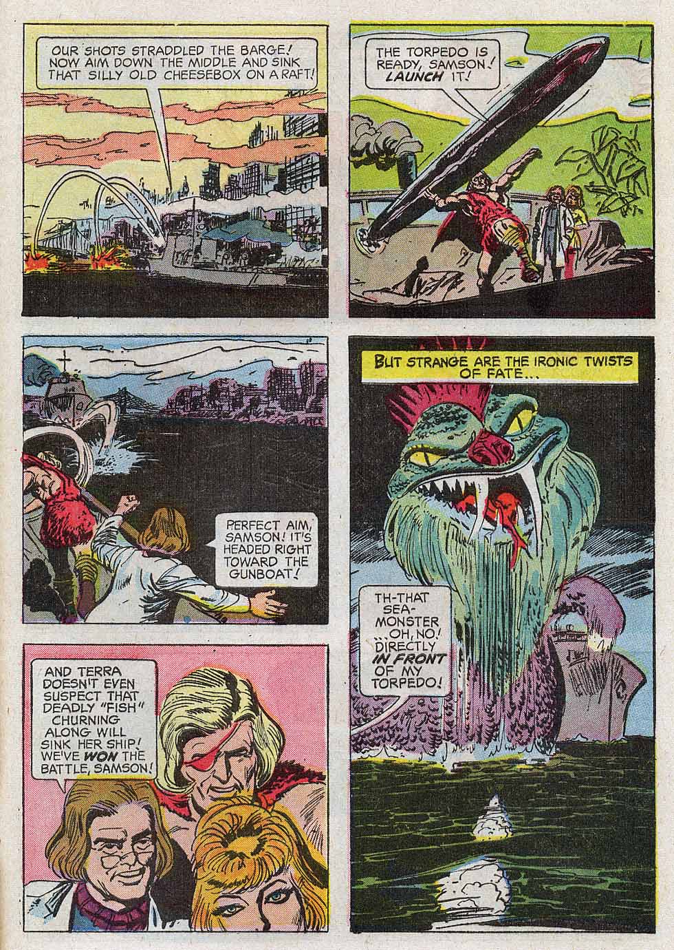 Read online Mighty Samson (1964) comic -  Issue #12 - 29