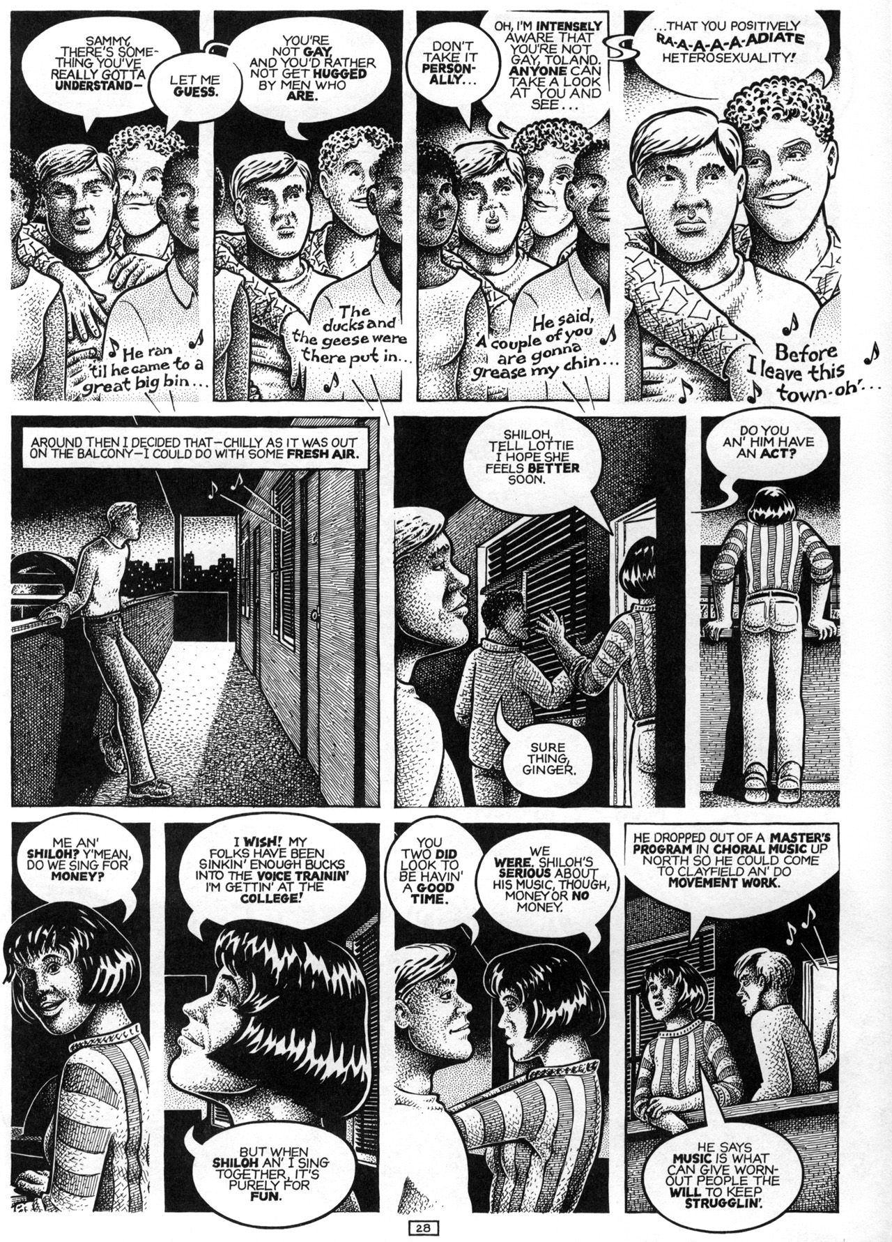 Read online Stuck Rubber Baby comic -  Issue # TPB (Part 1) - 37