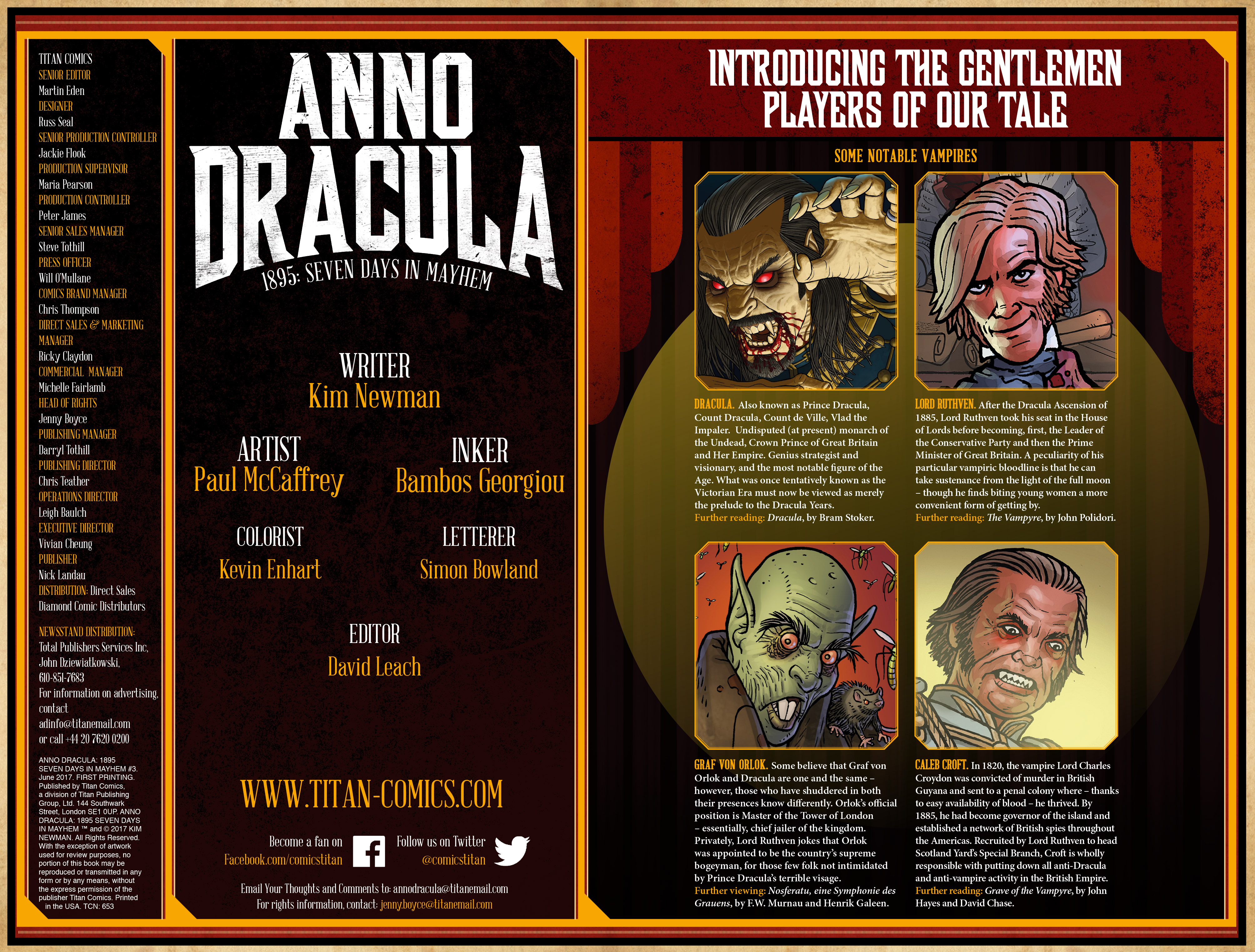 Read online Anno Dracula comic -  Issue #3 - 4