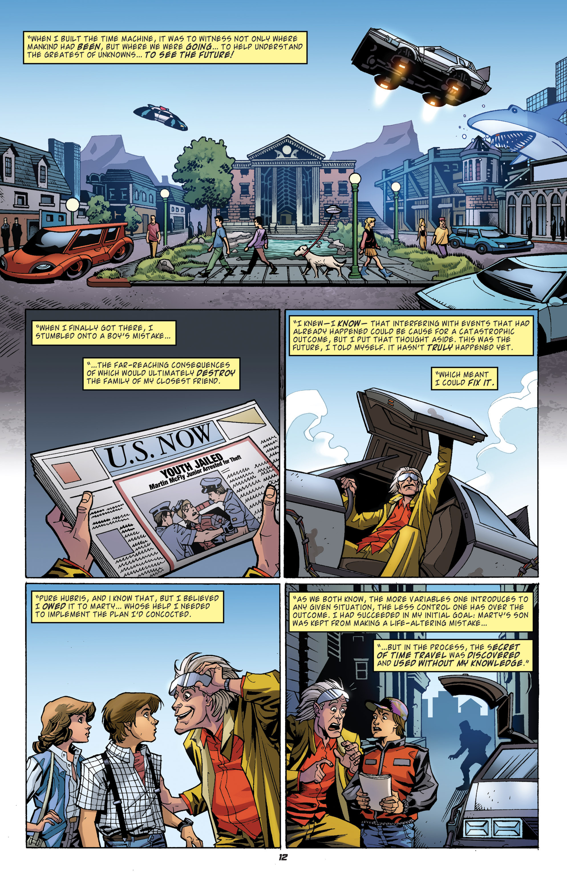 Read online Back to the Future (2015) comic -  Issue #5 - 14