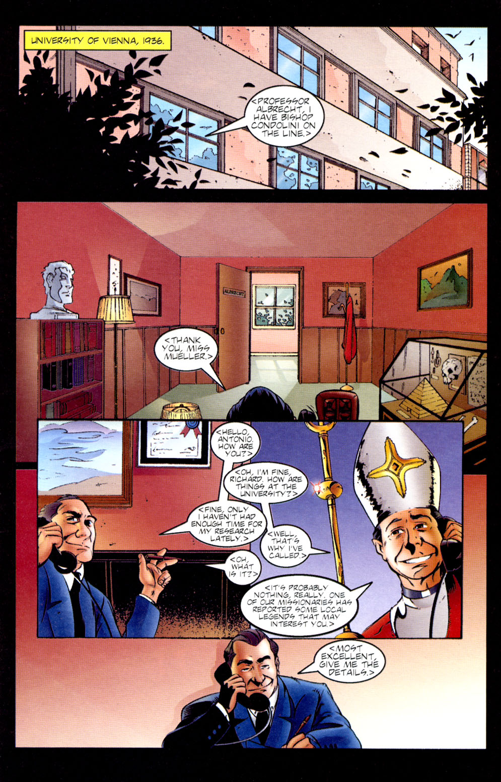 Read online Crimson Nun comic -  Issue #1 - 3