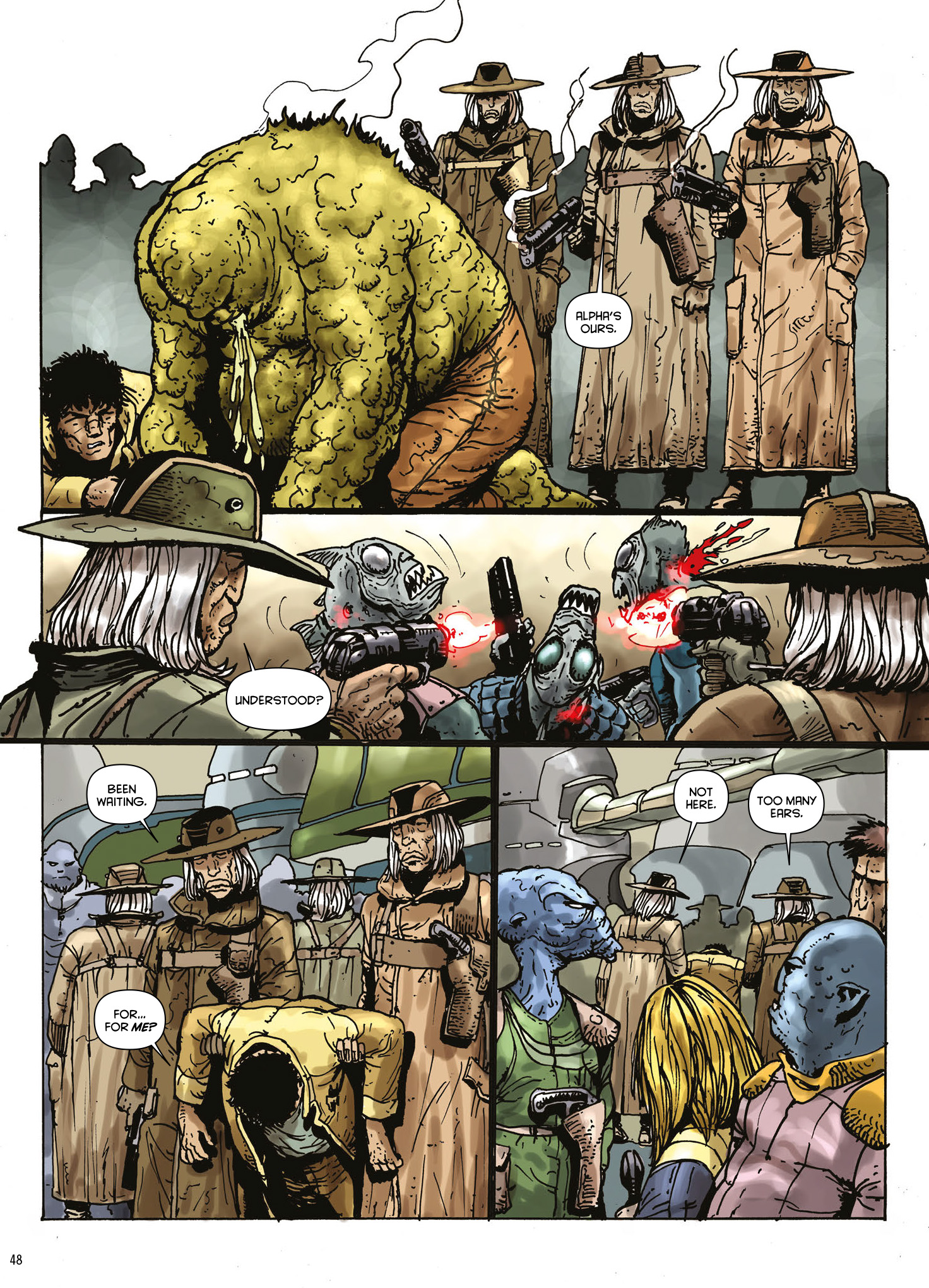 Read online Strontium Dog: Repo Men comic -  Issue # TPB - 50