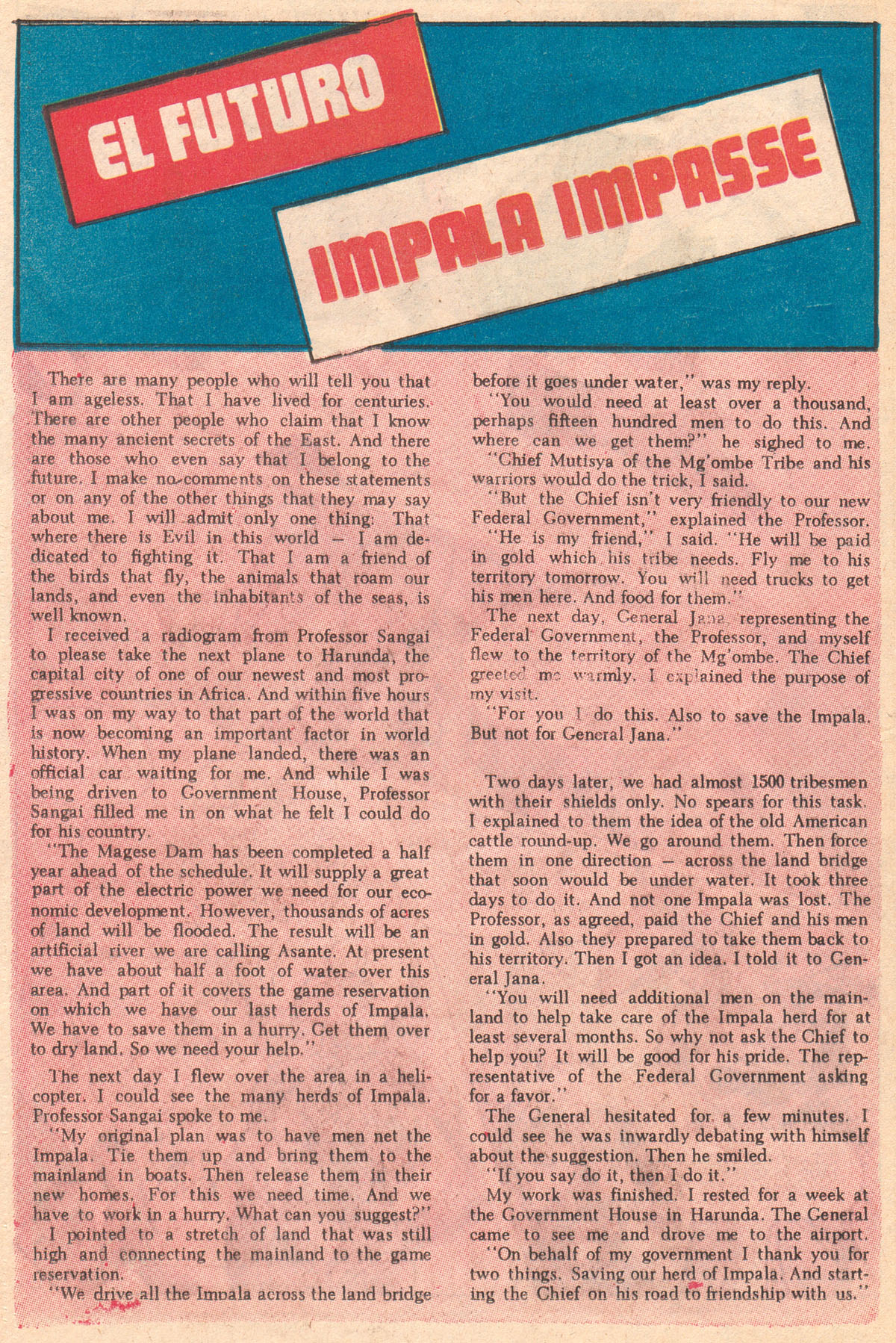 Read online Flash Gordon (1969) comic -  Issue #18 - 21