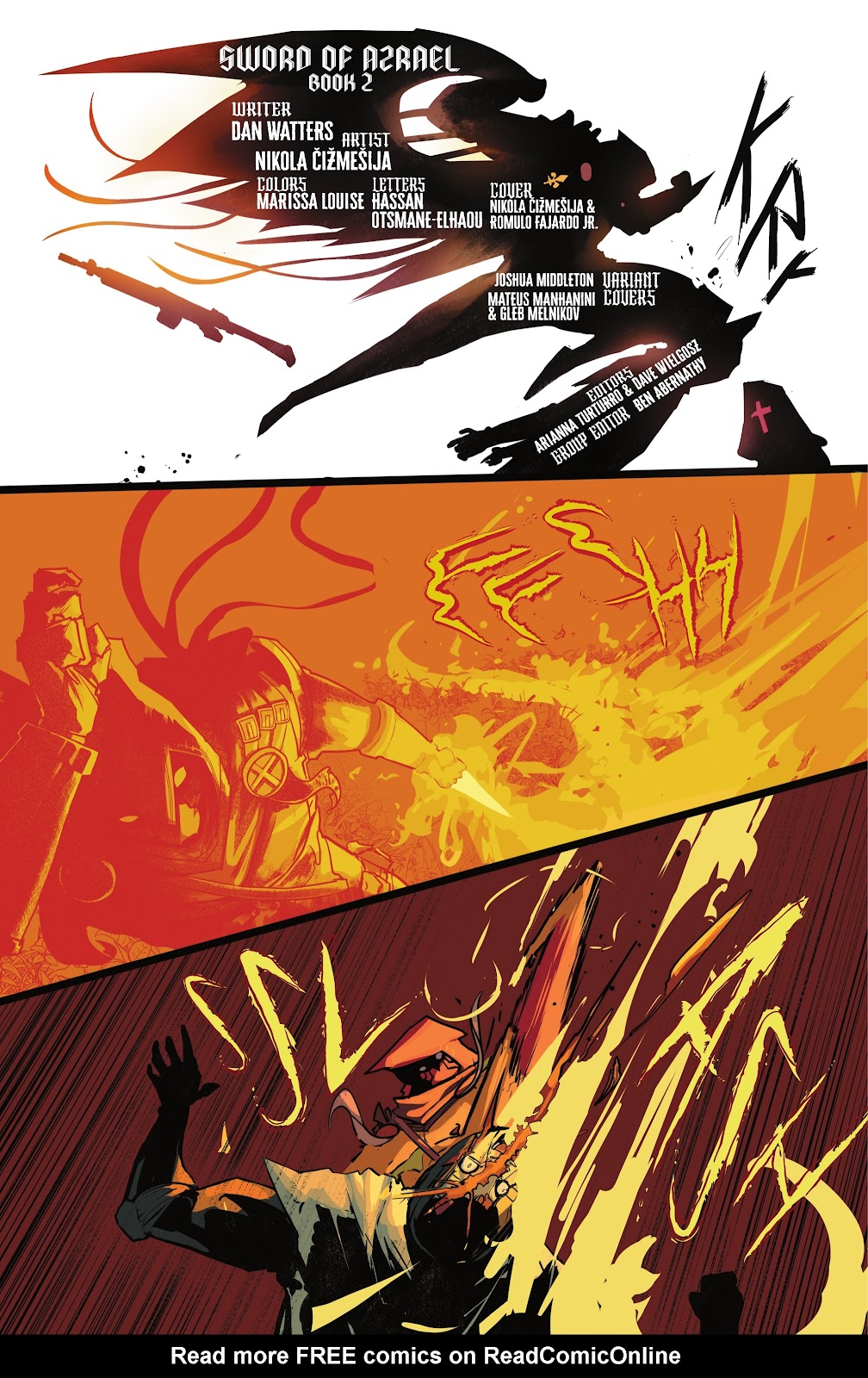 Sword Of Azrael issue 2 - Page 4