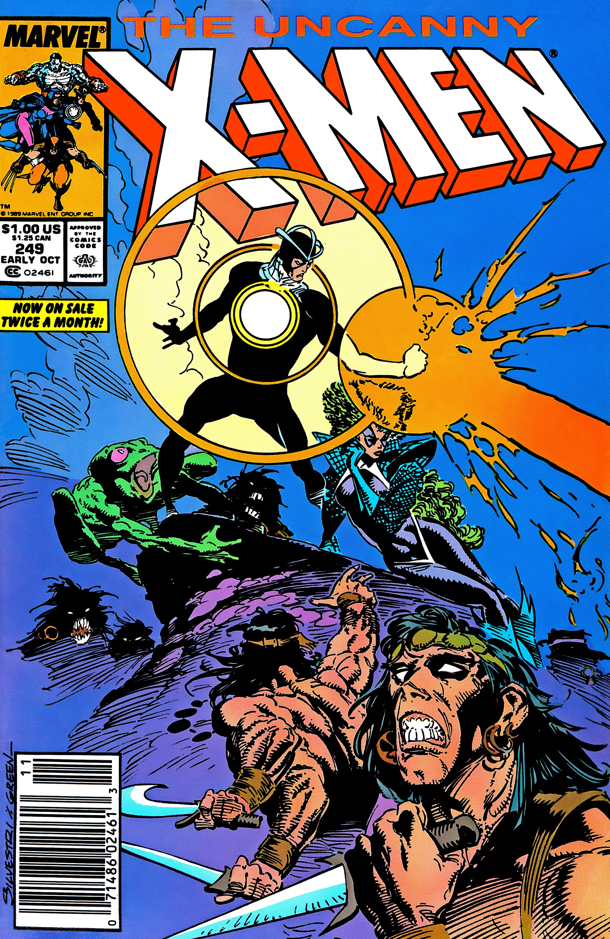 Read online Uncanny X-Men (1963) comic -  Issue #249 - 1