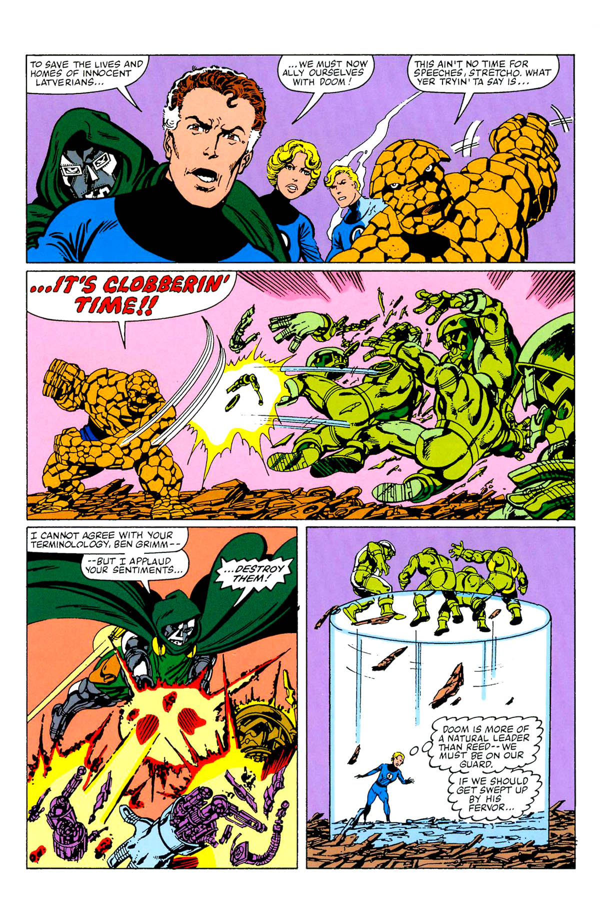Read online Fantastic Four Visionaries: John Byrne comic -  Issue # TPB 2 - 156