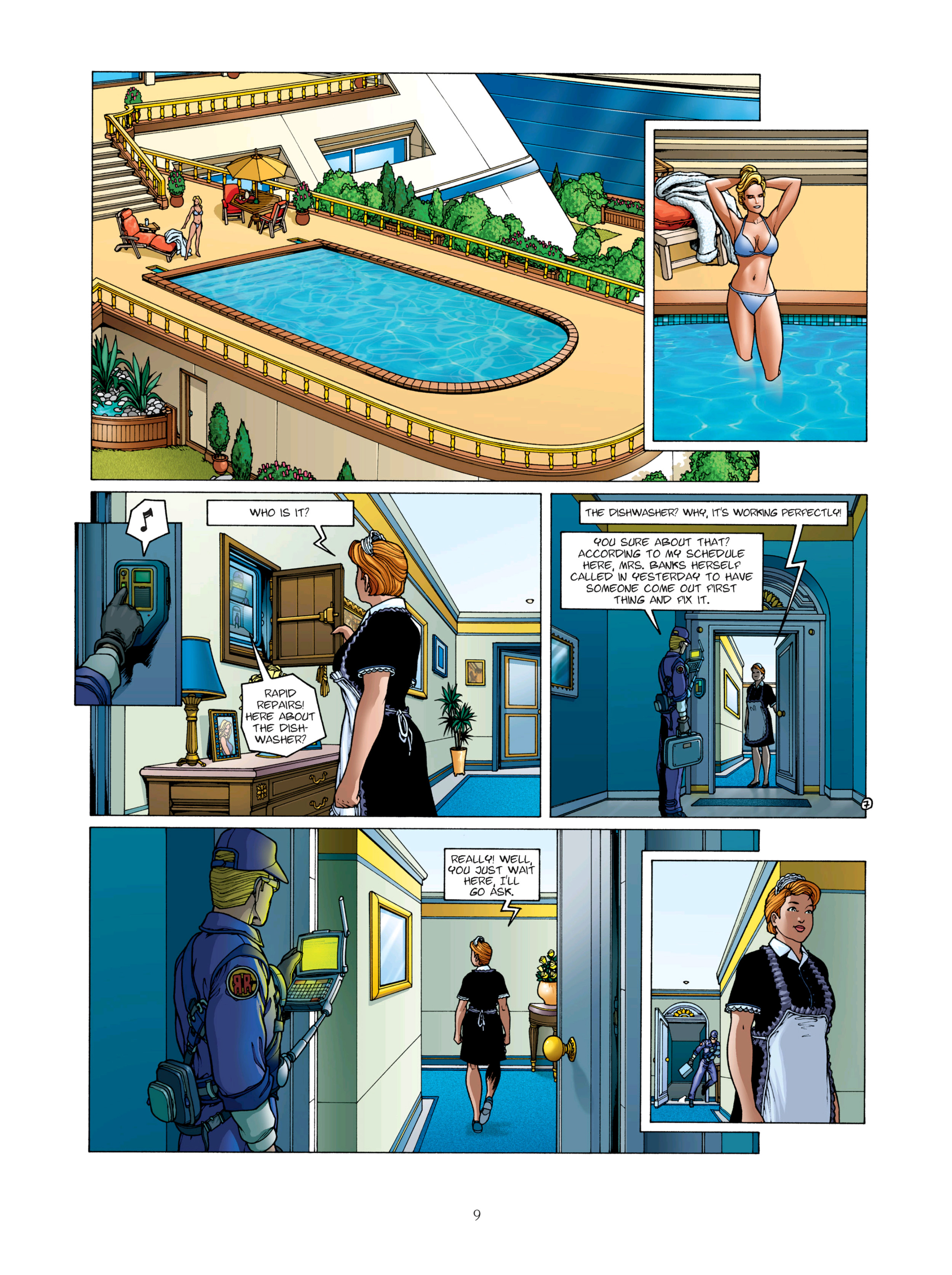 Read online Golden City comic -  Issue #5 - 9