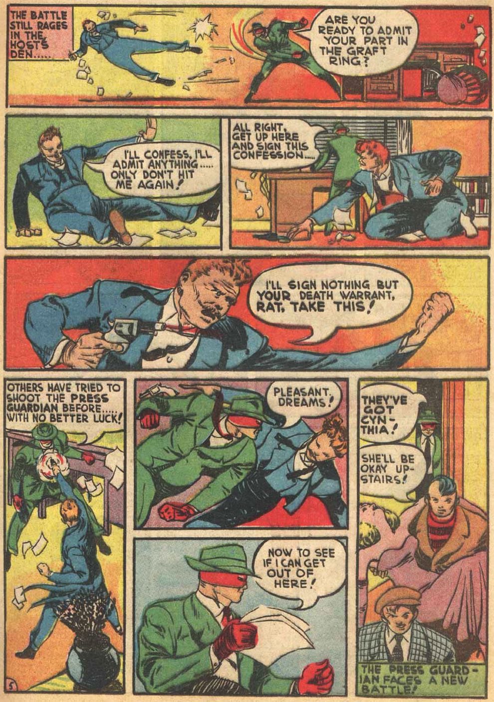 Read online Pep Comics comic -  Issue #4 - 25