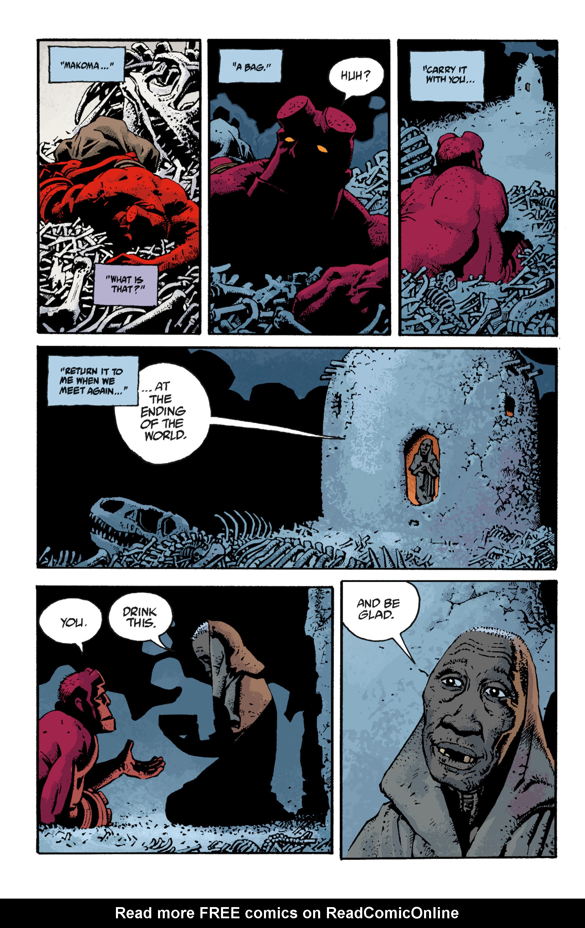 Read online Hellboy comic -  Issue #7 - 117