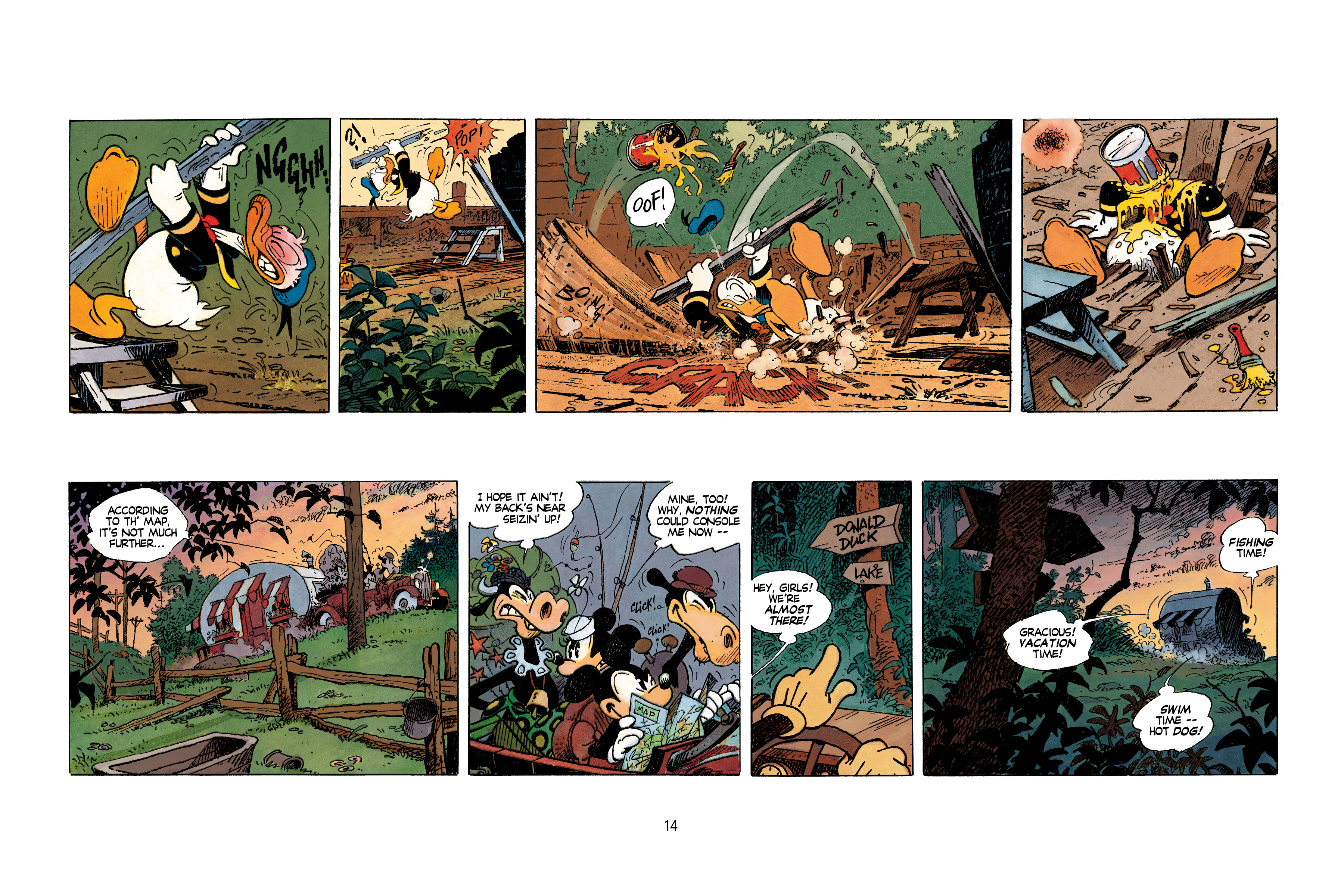 Read online Mickey Mouse: Zombie Coffee comic -  Issue # TPB - 15