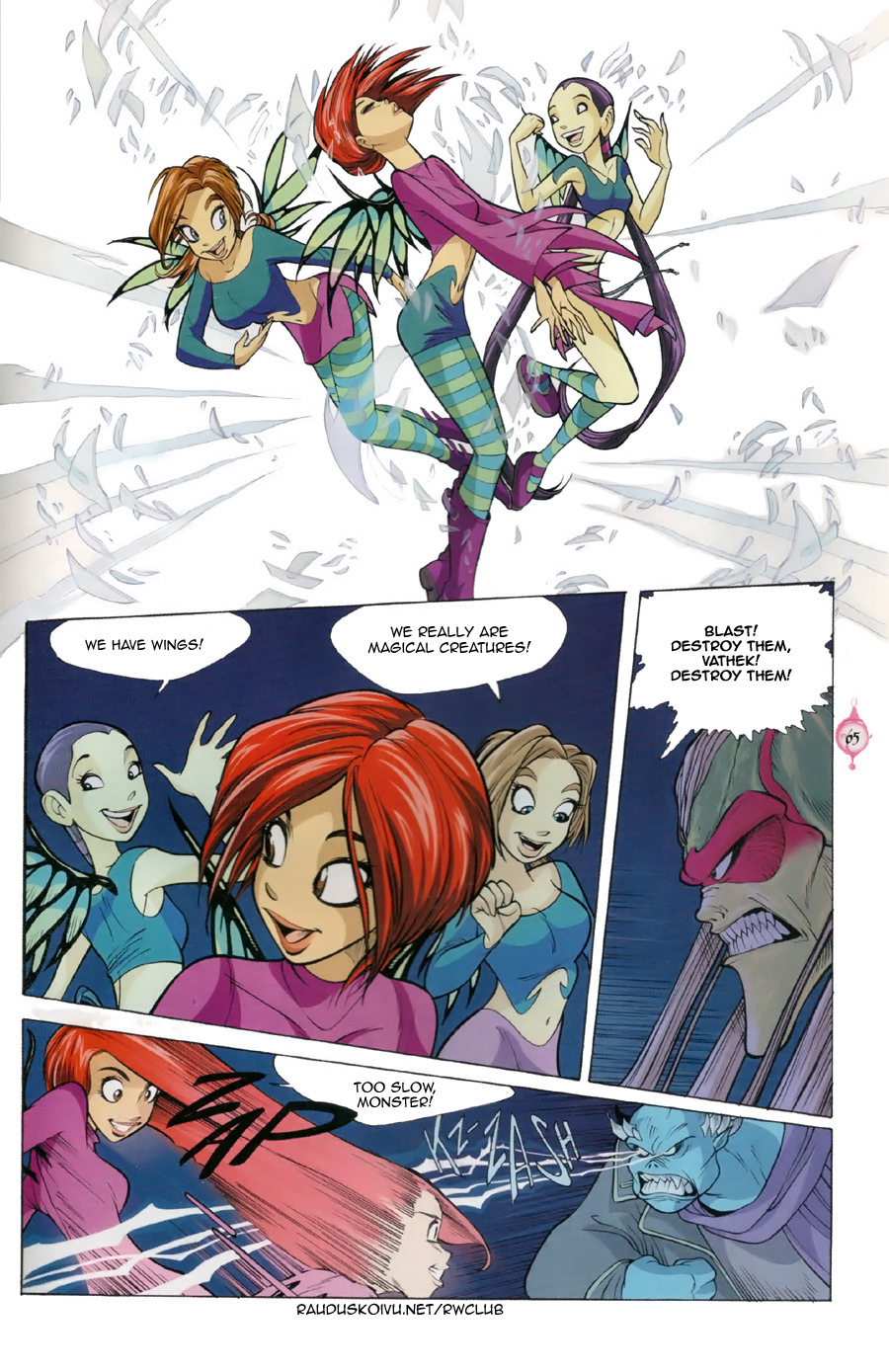 Read online W.i.t.c.h. comic -  Issue #1 - 58