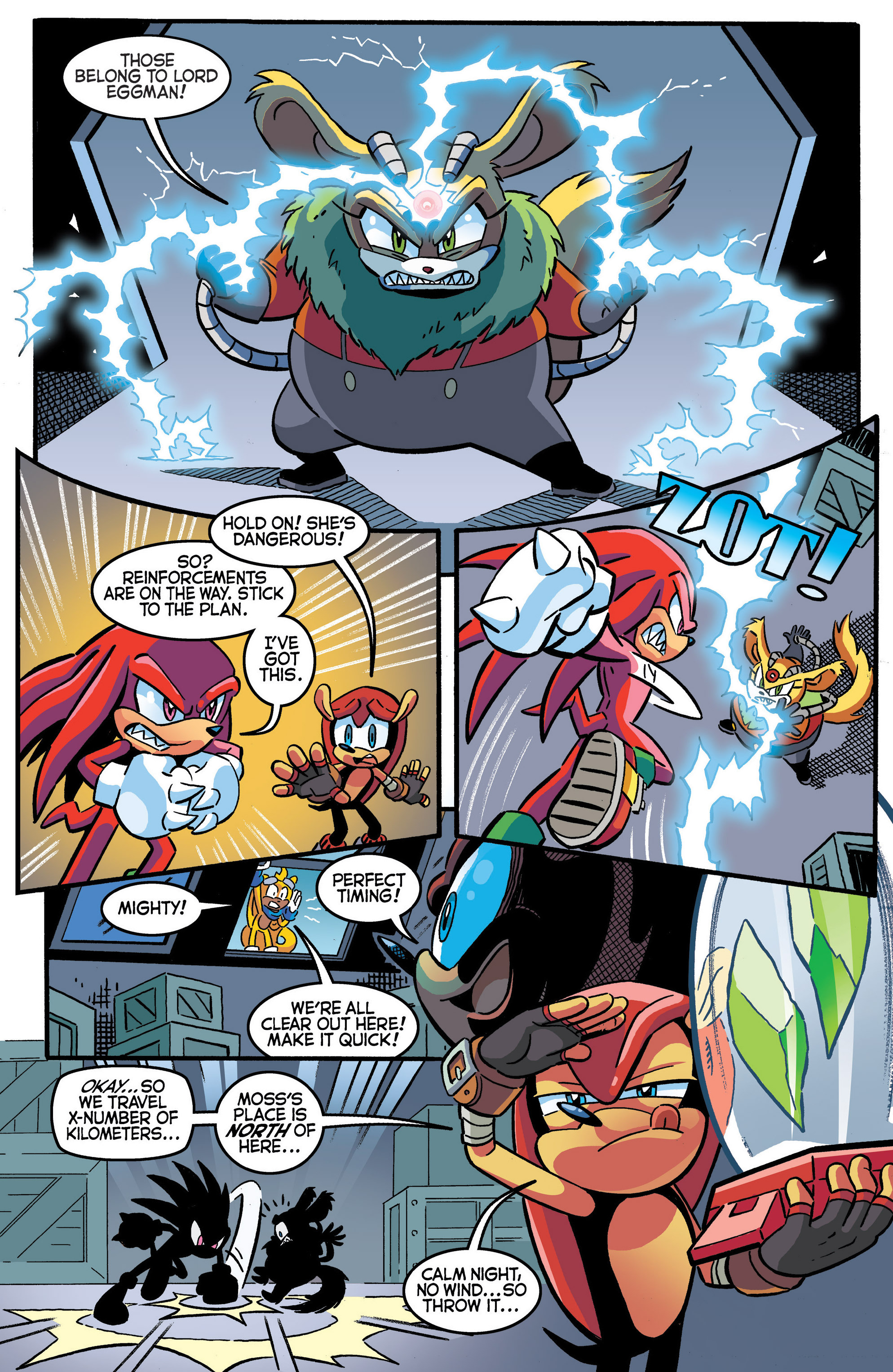 Read online Sonic The Hedgehog comic -  Issue #282 - 17