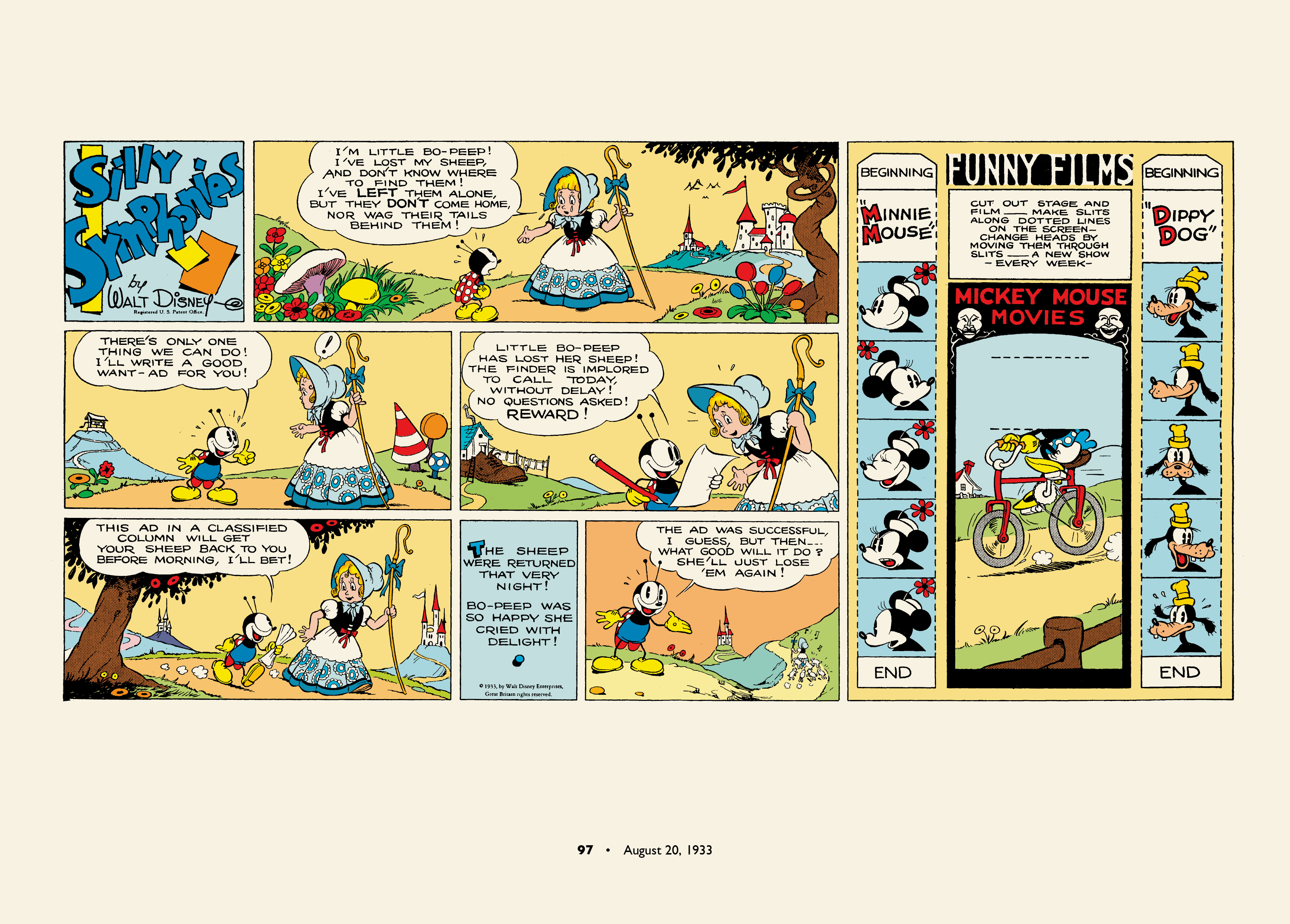 Read online Walt Disney's Silly Symphonies 1932-1935: Starring Bucky Bug and Donald Duck comic -  Issue # TPB (Part 1) - 97