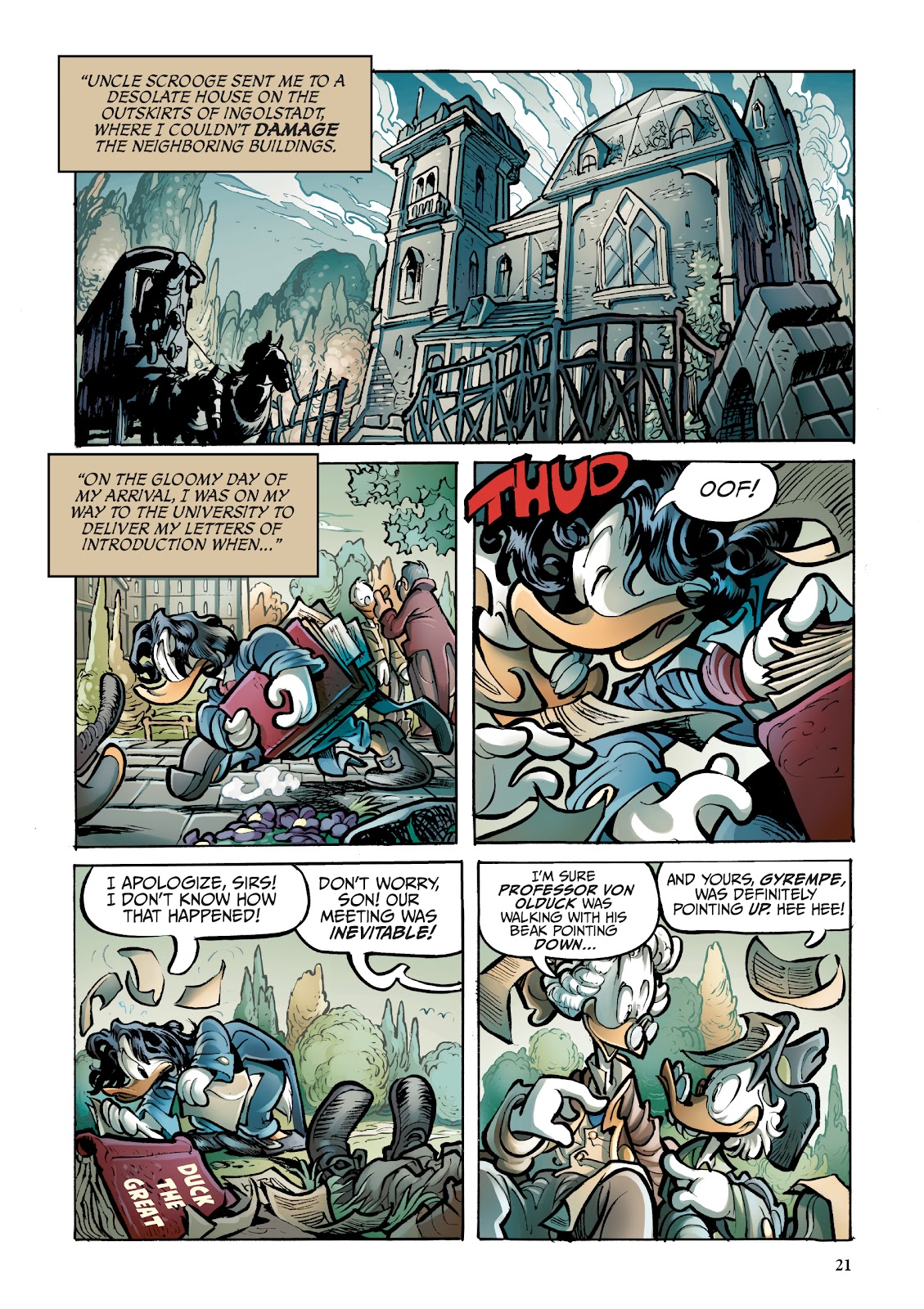 Disney Frankenstein, Starring Donald Duck issue TPB - Page 21