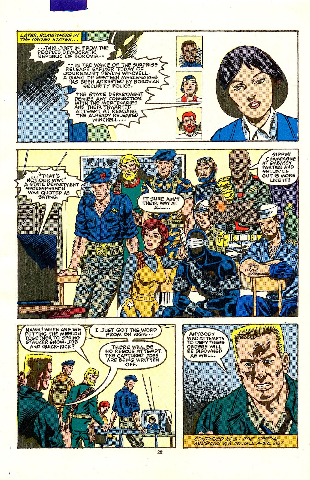 G.I. Joe: A Real American Hero issue 61 - Page 23