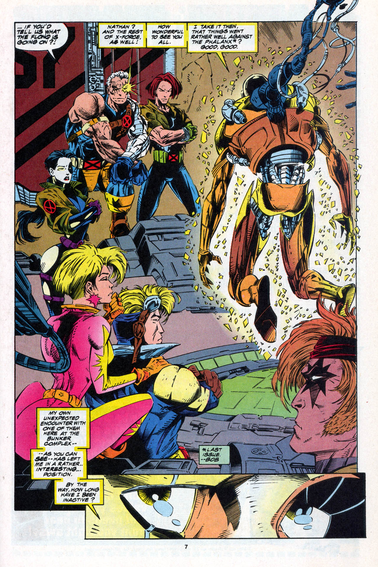 Read online X-Force (1991) comic -  Issue #39 - 8