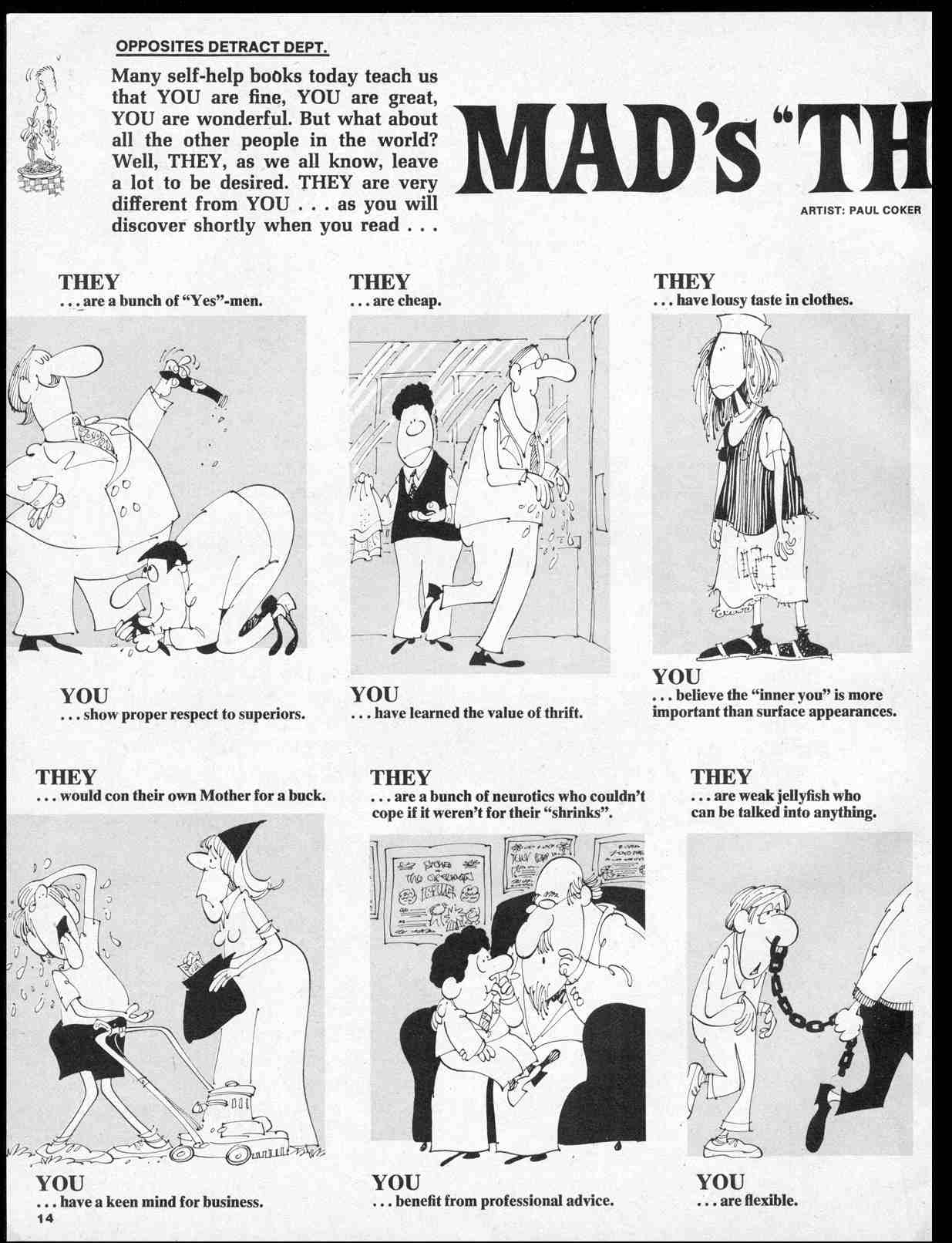 Read online MAD comic -  Issue #217 - 16