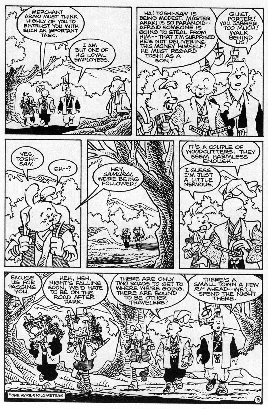 Read online Usagi Yojimbo (1996) comic -  Issue #49 - 5