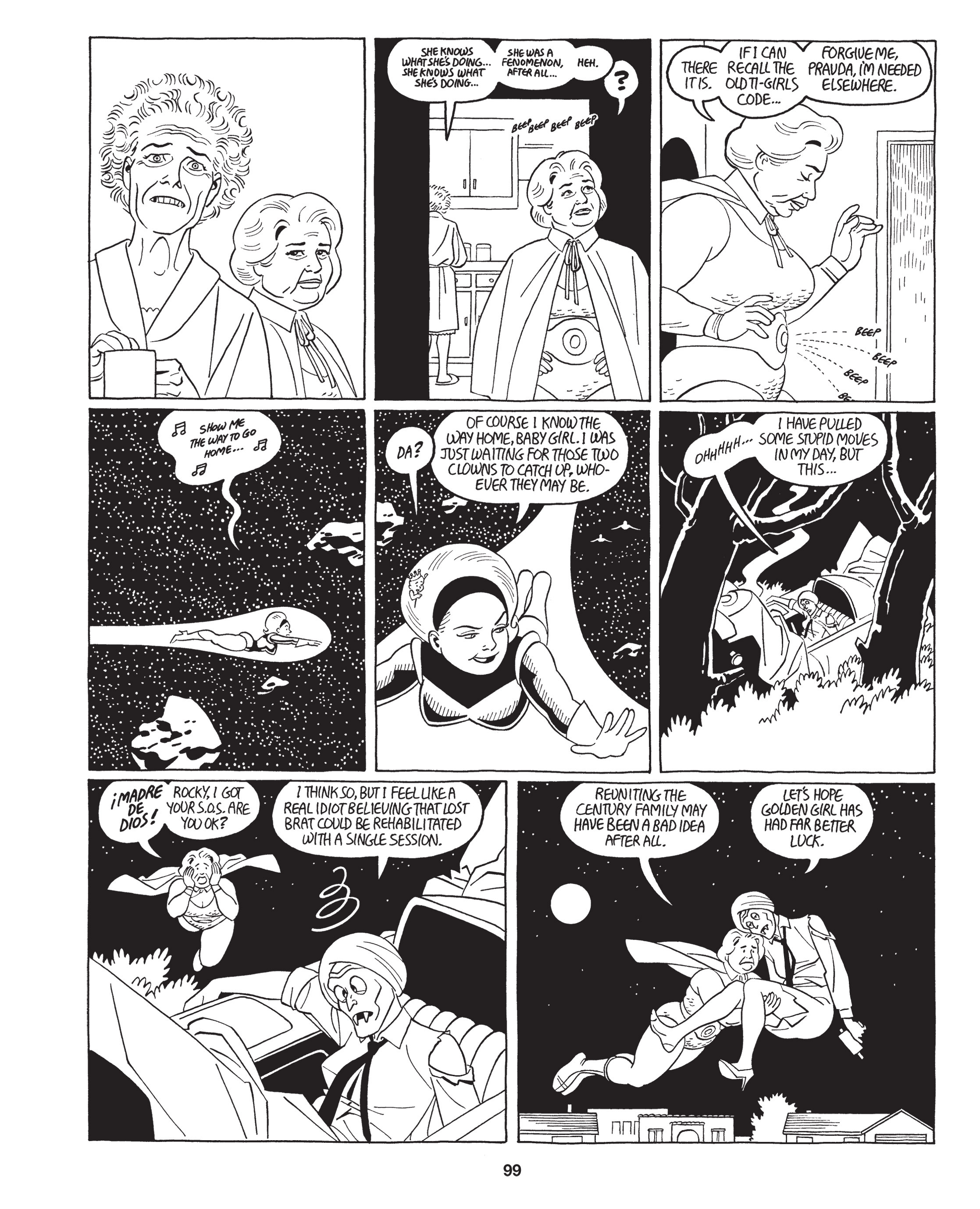 Read online Love and Rockets: New Stories comic -  Issue #1 - 101