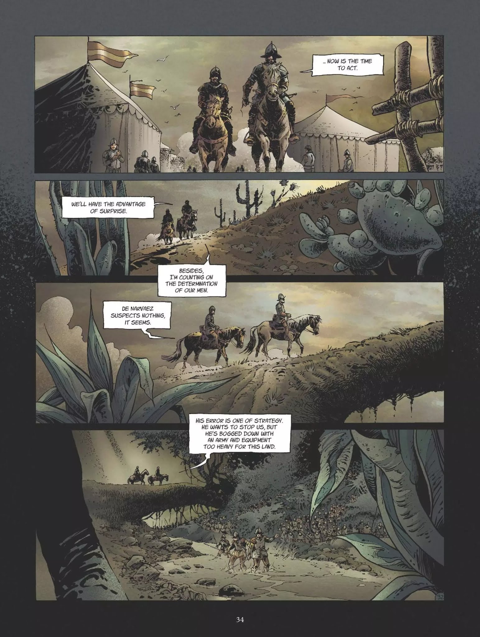 Read online Conquistador comic -  Issue #2 - 38