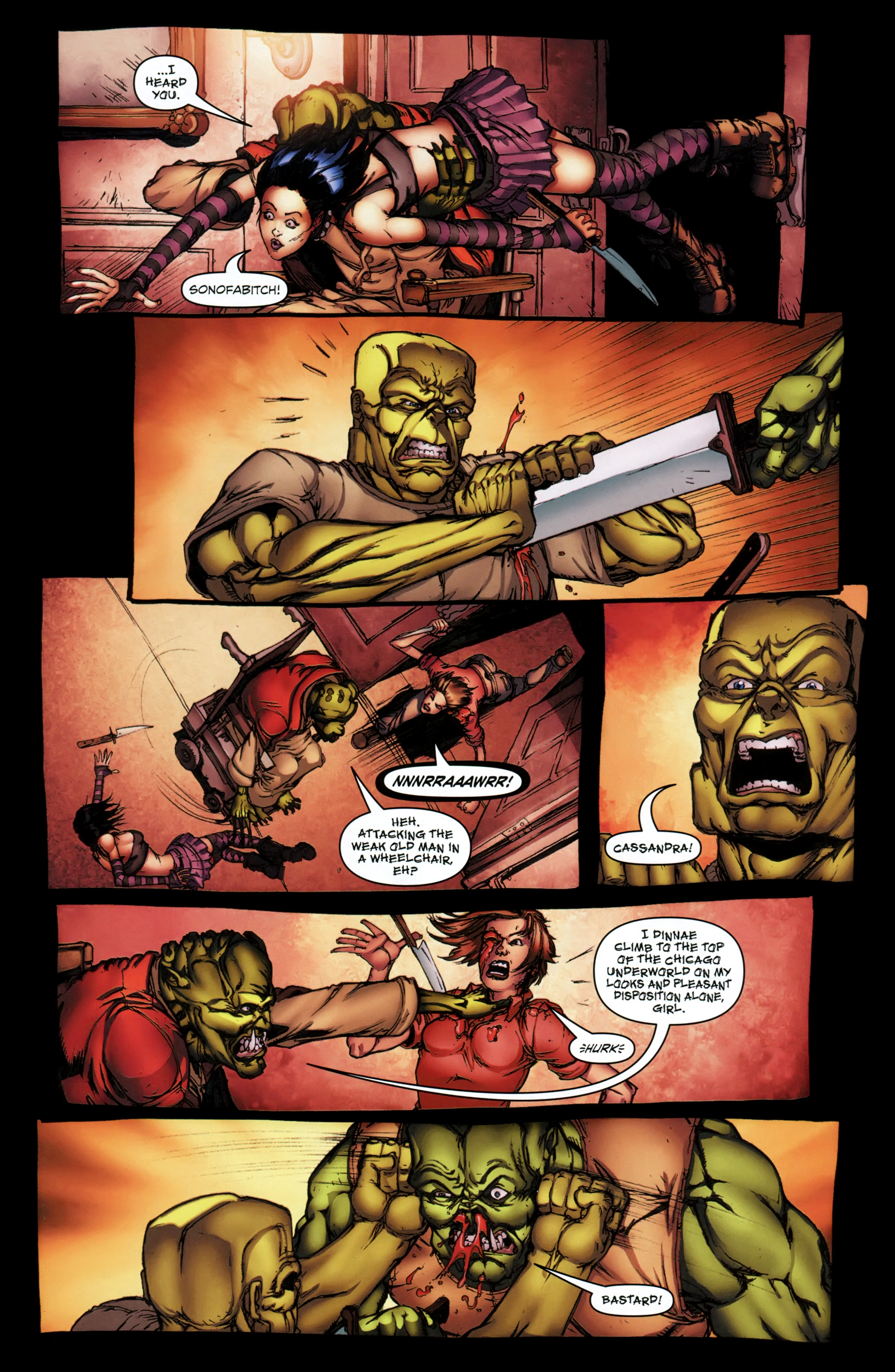 Read online Hack/Slash (2011) comic -  Issue #17 - 21
