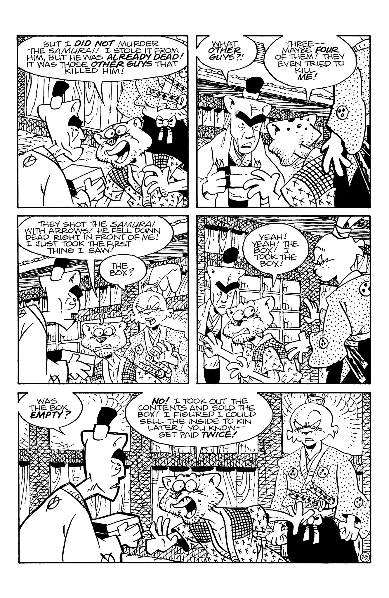 Read online Usagi Yojimbo: The Hidden comic -  Issue #3 - 24