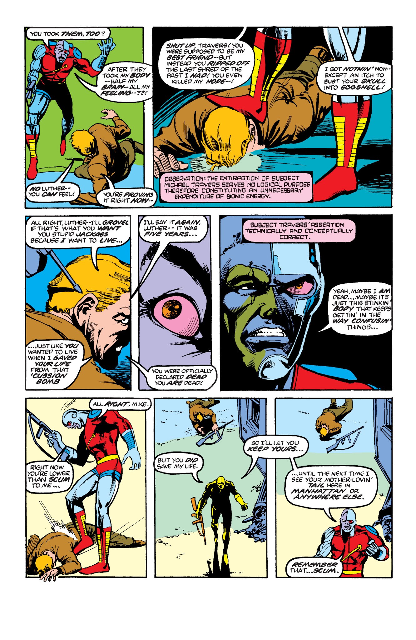 Read online Deathlok the Demolisher: The Complete Collection comic -  Issue # TPB - 94